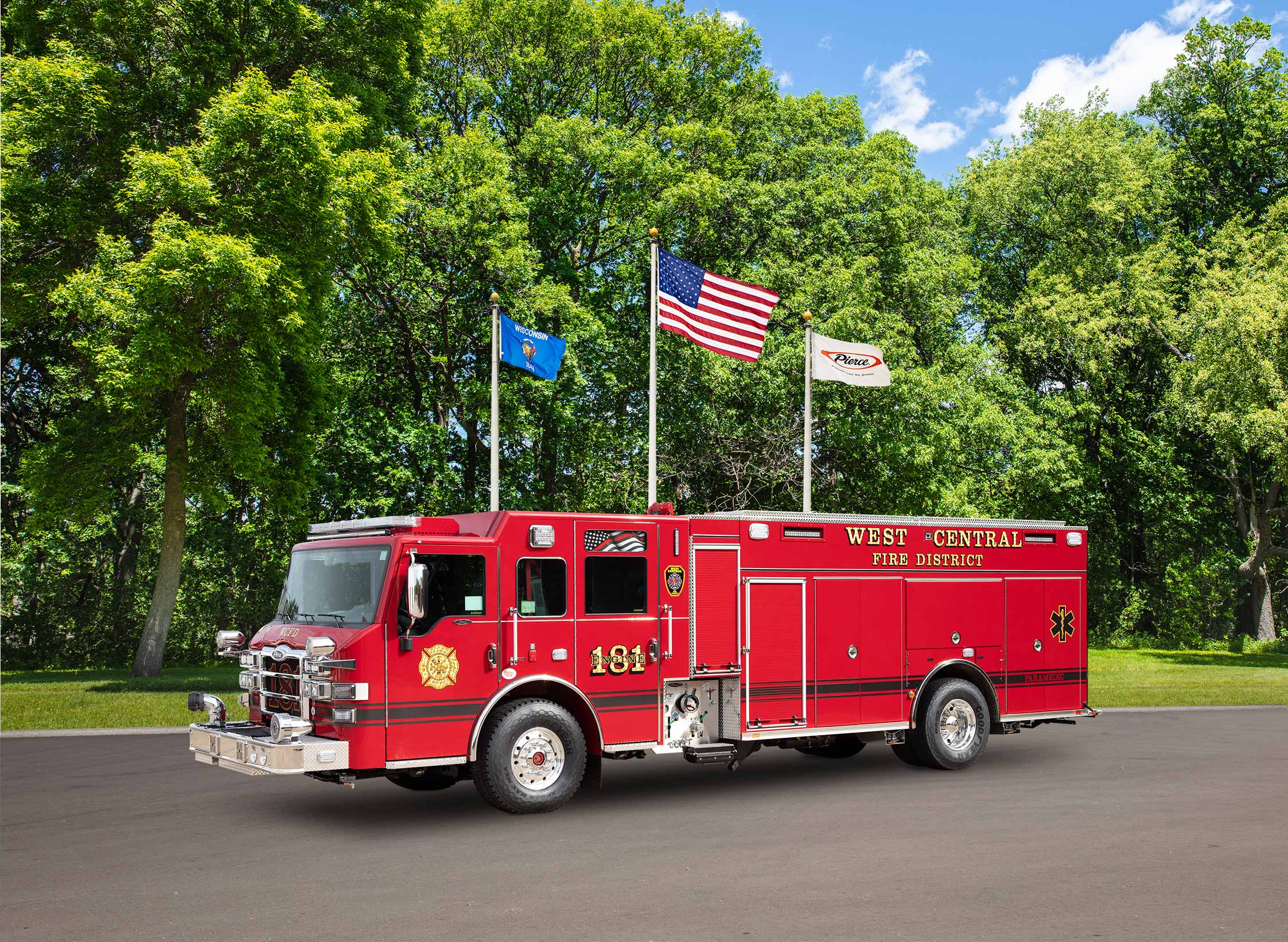 West Central Fire District - Pumper – Pumper | Pierce | Fort Wayne, Indiana