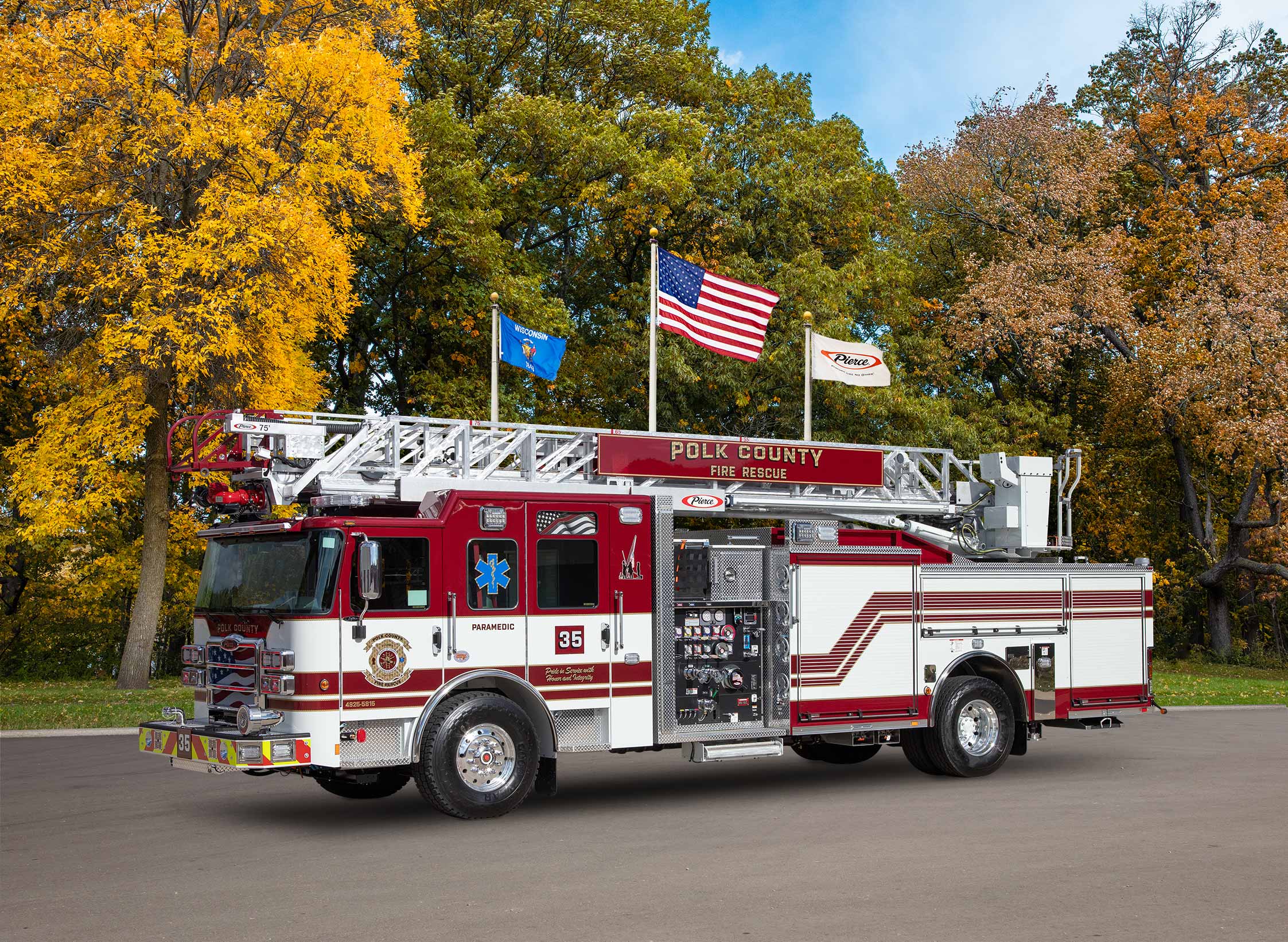 Polk County Fire Rescue - Aerial