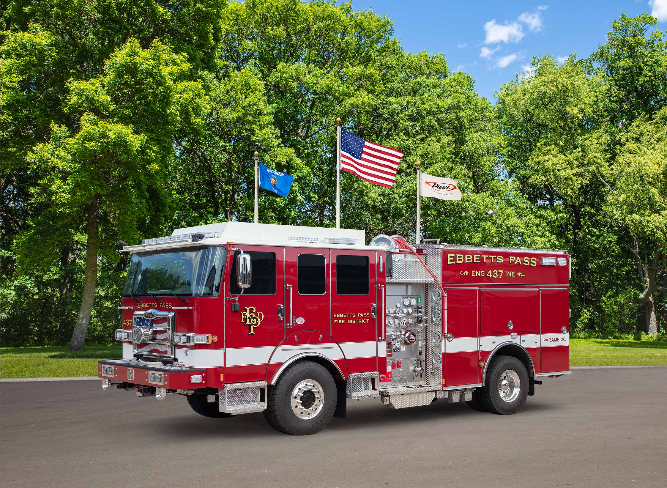 Ebbetts Pass Fire District - Pumper