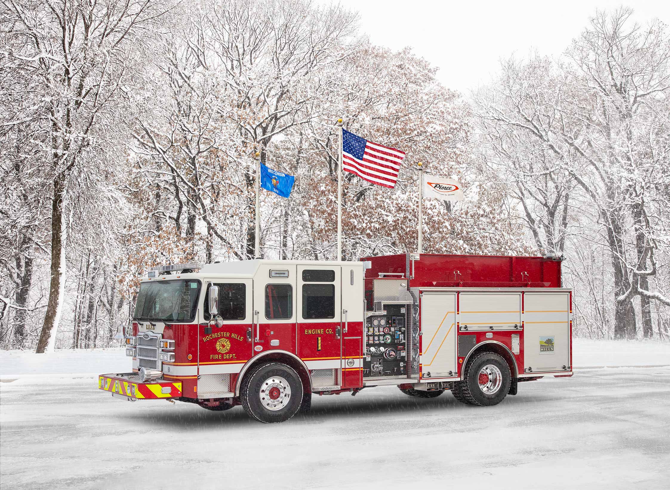 Rochester Hills Fire Department - Pumper