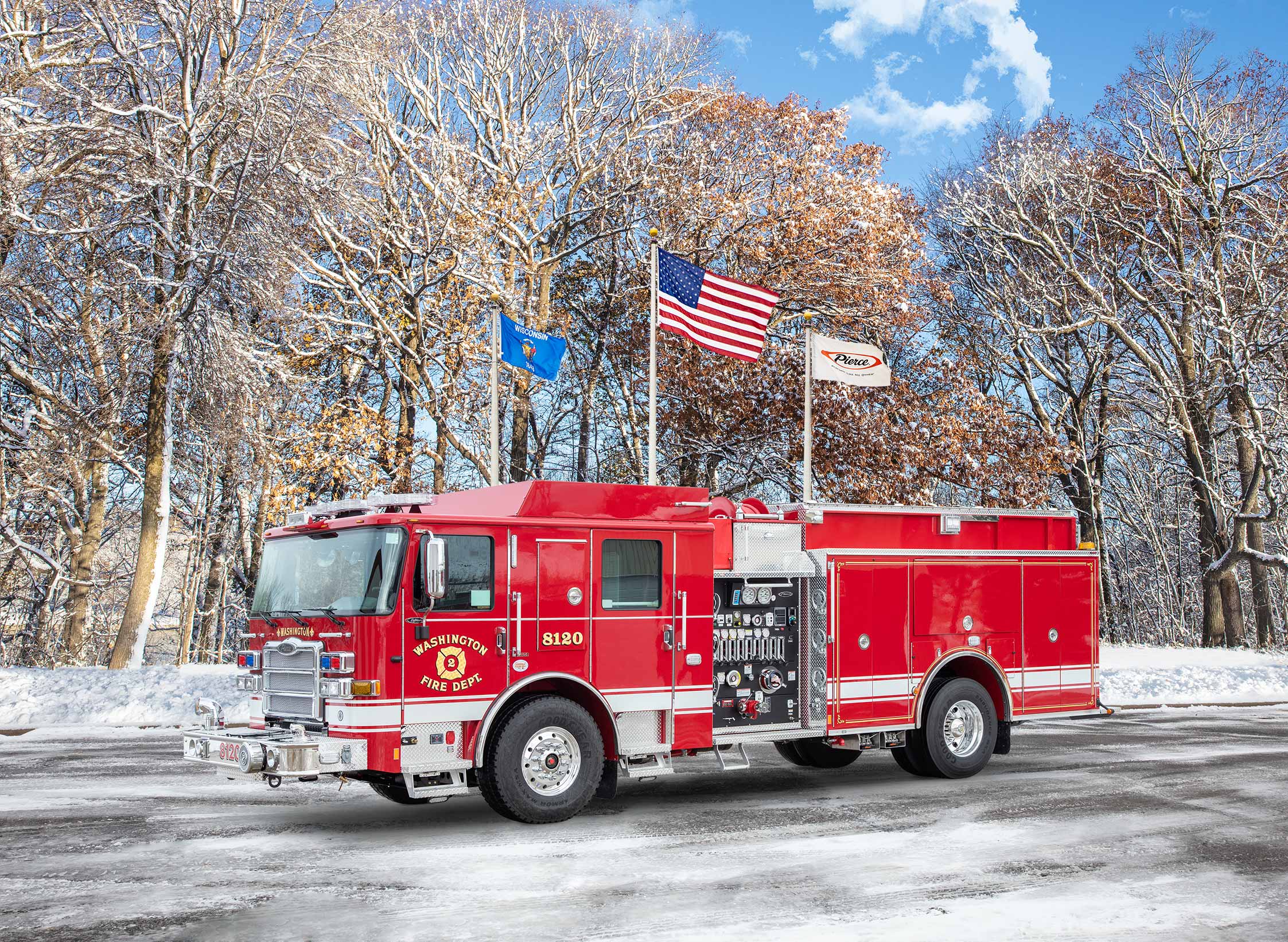 Washington Fire Department - Pumper – Pumper | Pierce | Washington, Missouri