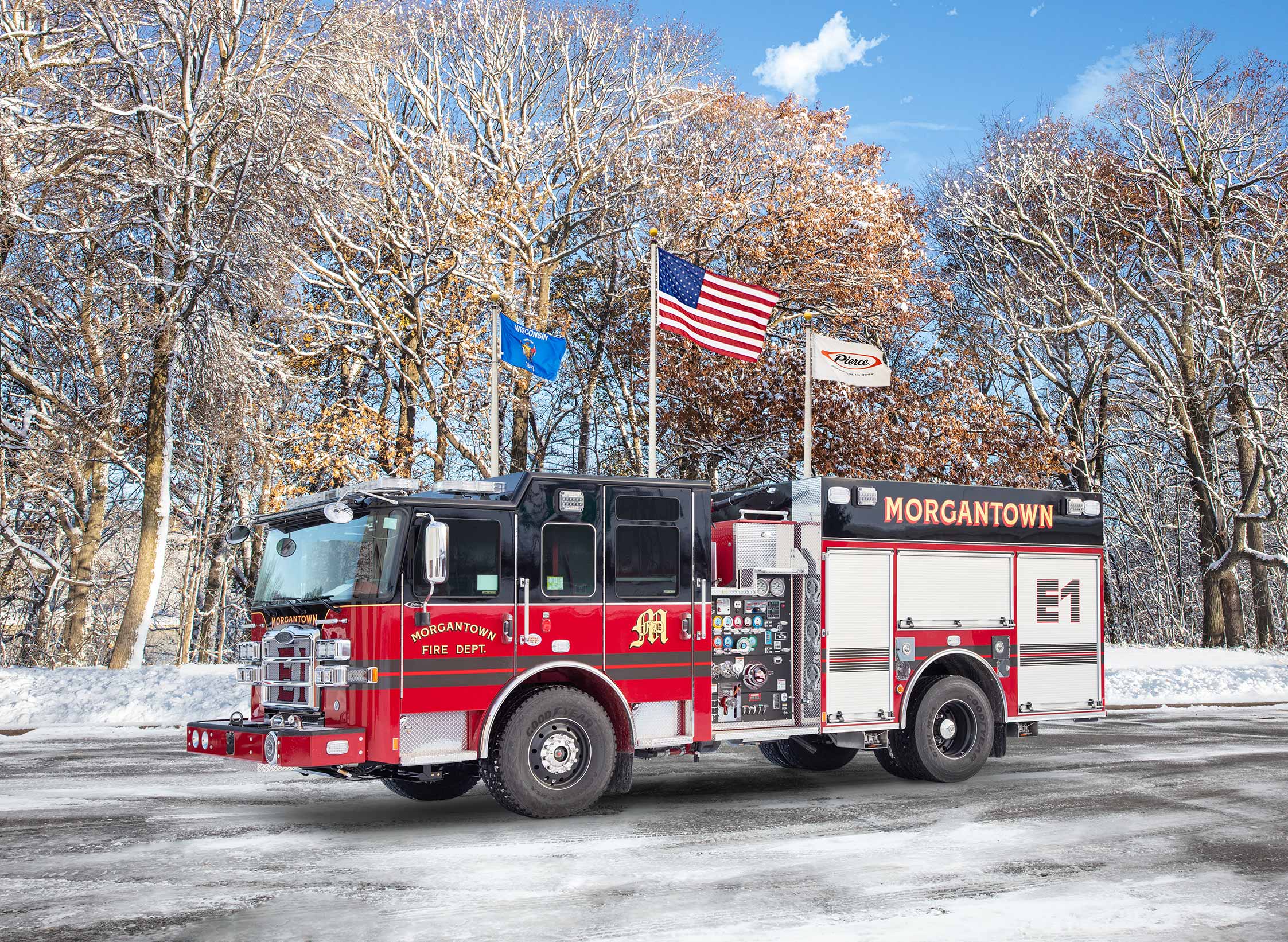 Morgantown Fire Department - Pumper