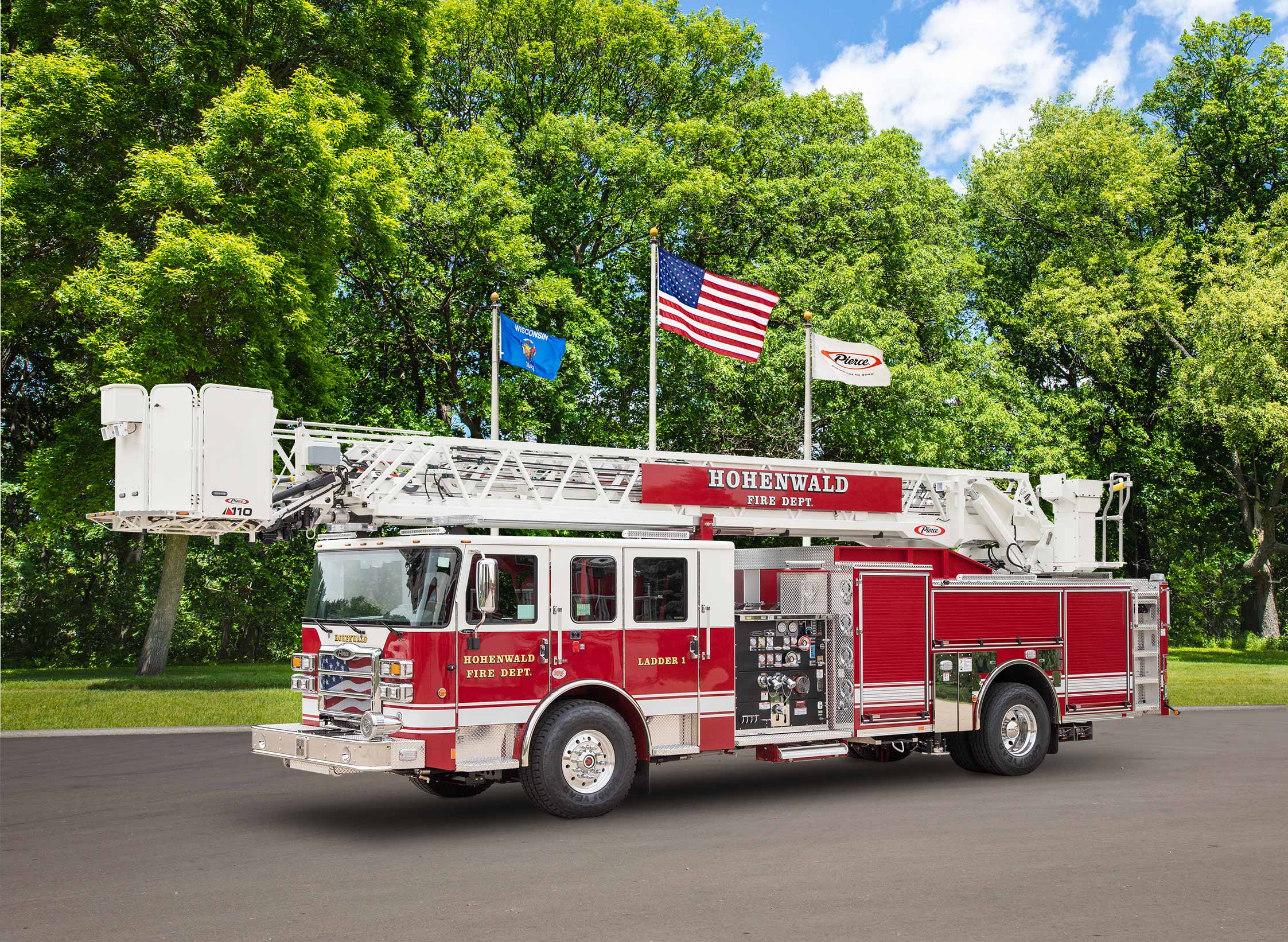 Hohenwald Fire Department - Aerial