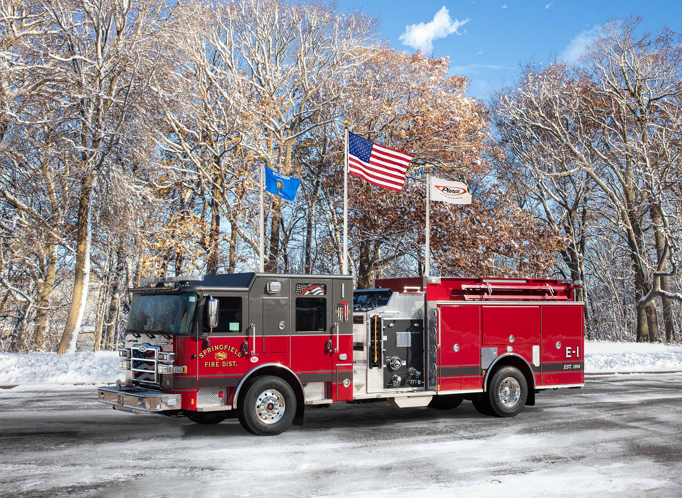 Springfield Rural Fire Protection District - Pumper – Pumper | Pierce | Springfield, Nebraska