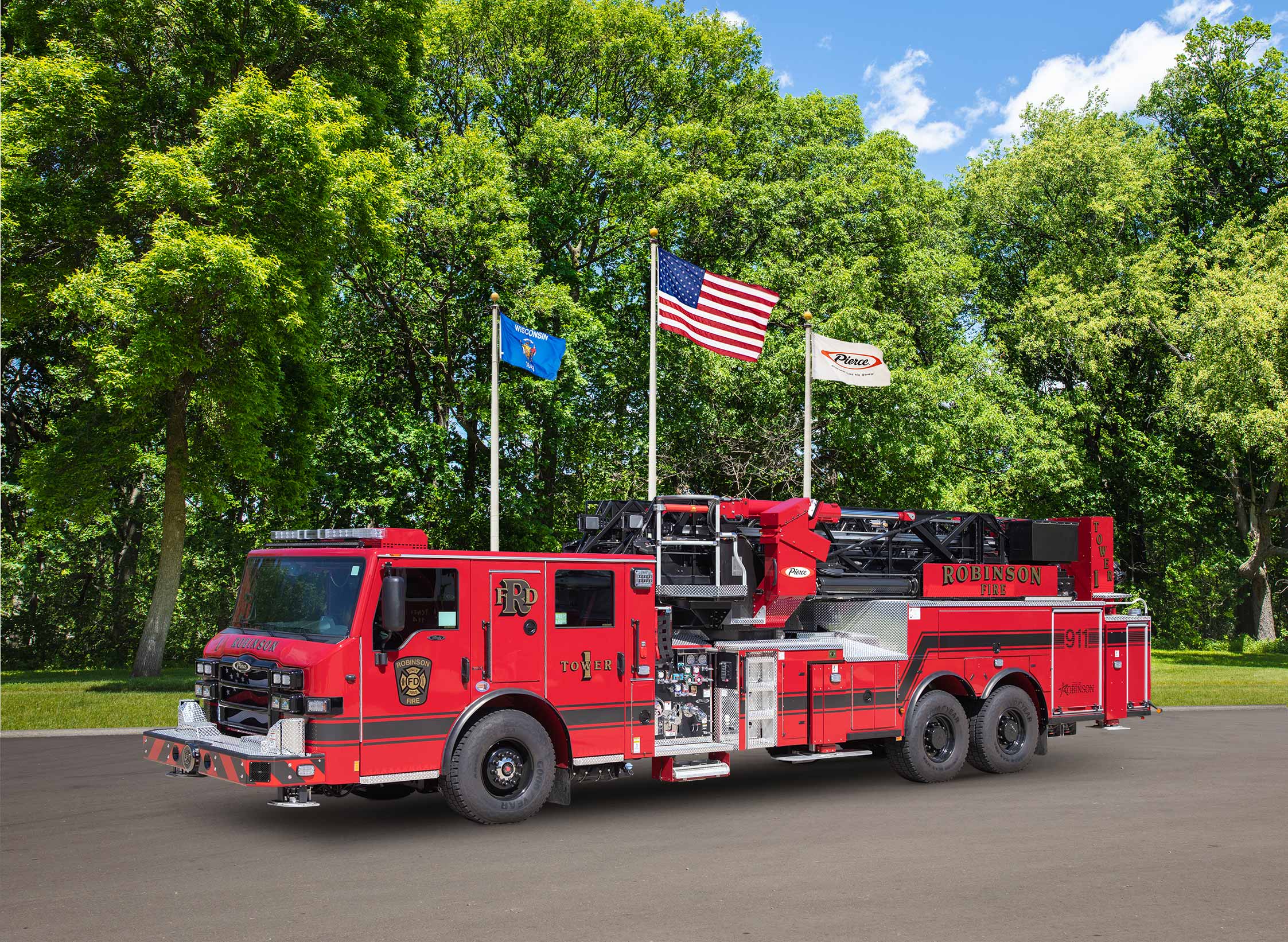 Robinson Volunteer Fire Department - Aerial