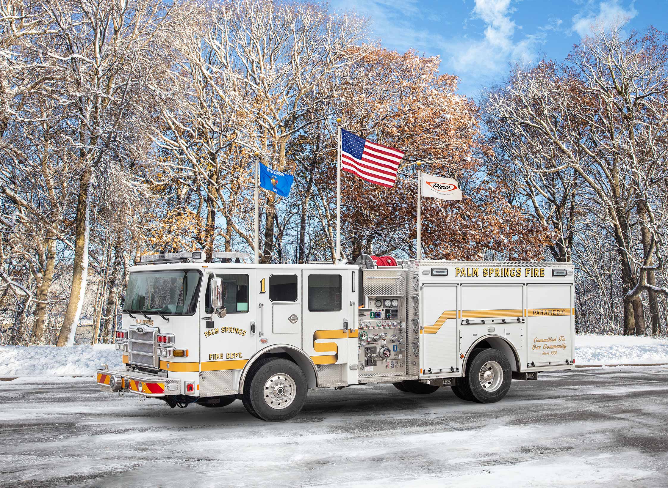 Palm Springs Fire Department - Pumper