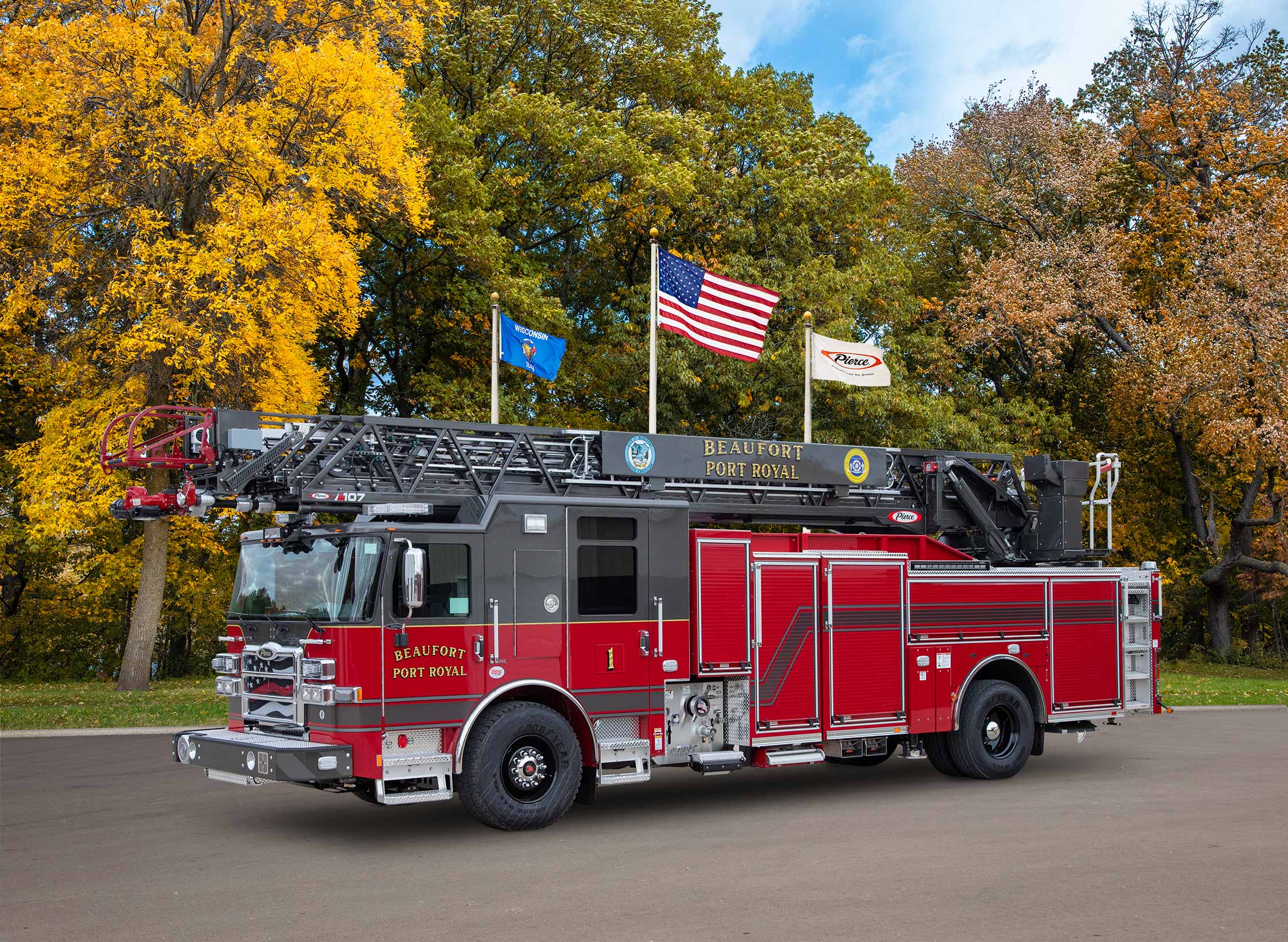 Beaufort Fire Department - Aerial