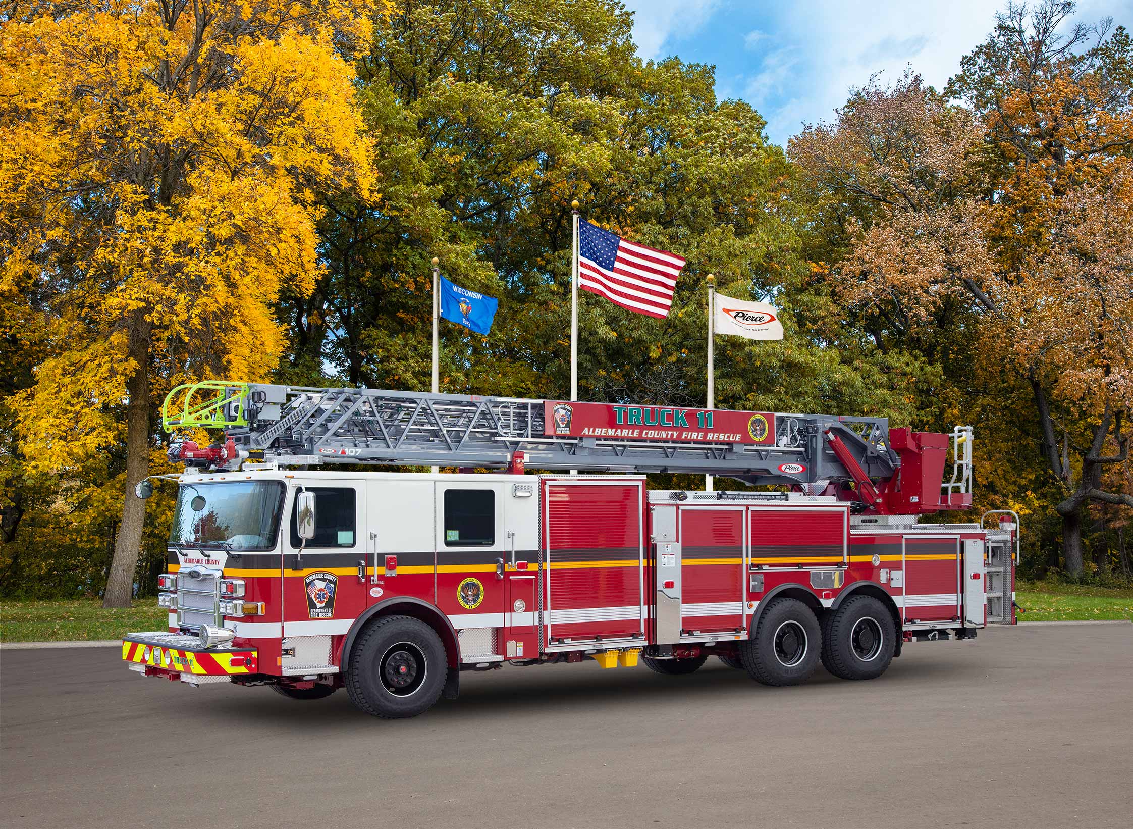 Albemarle County Fire Rescue - Aerial