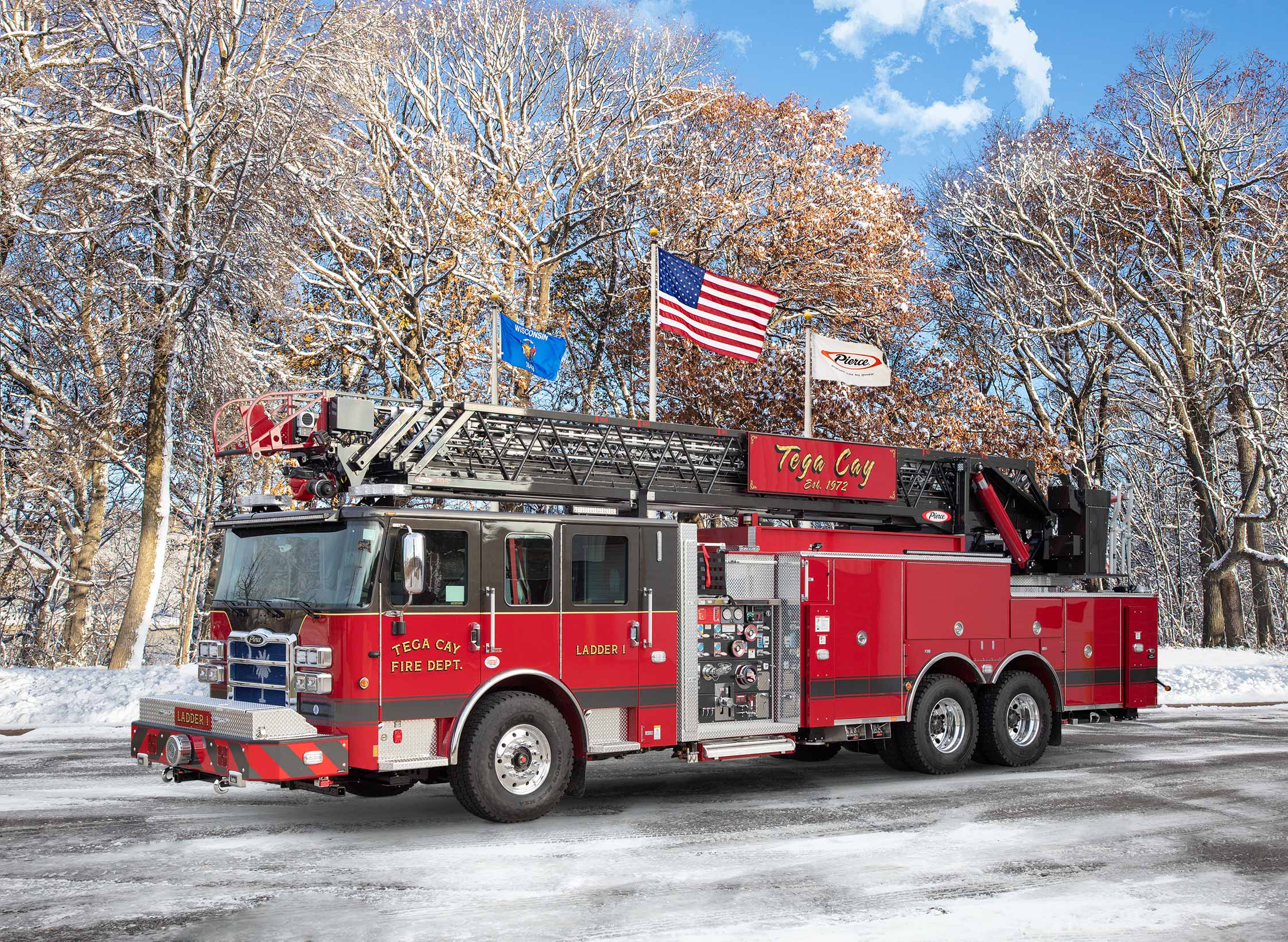 Tega Cay Fire Department - Aerial