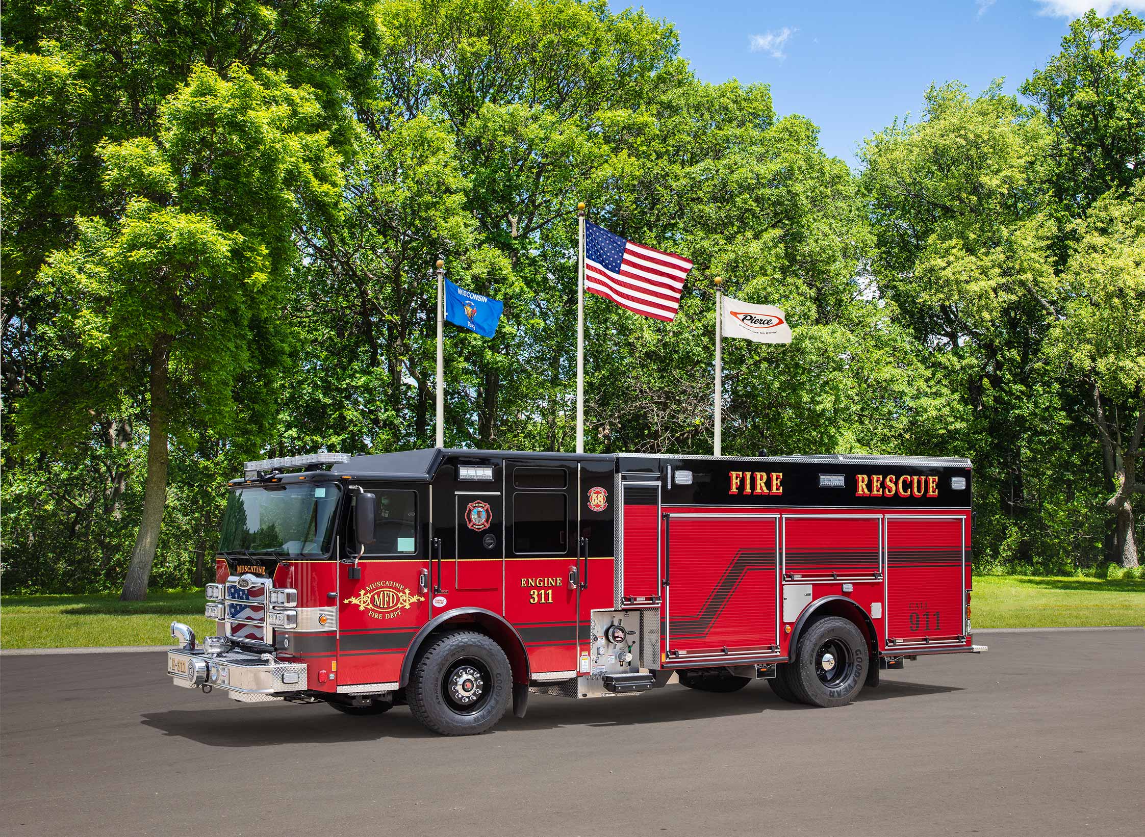 Muscatine Fire Department - Pumper