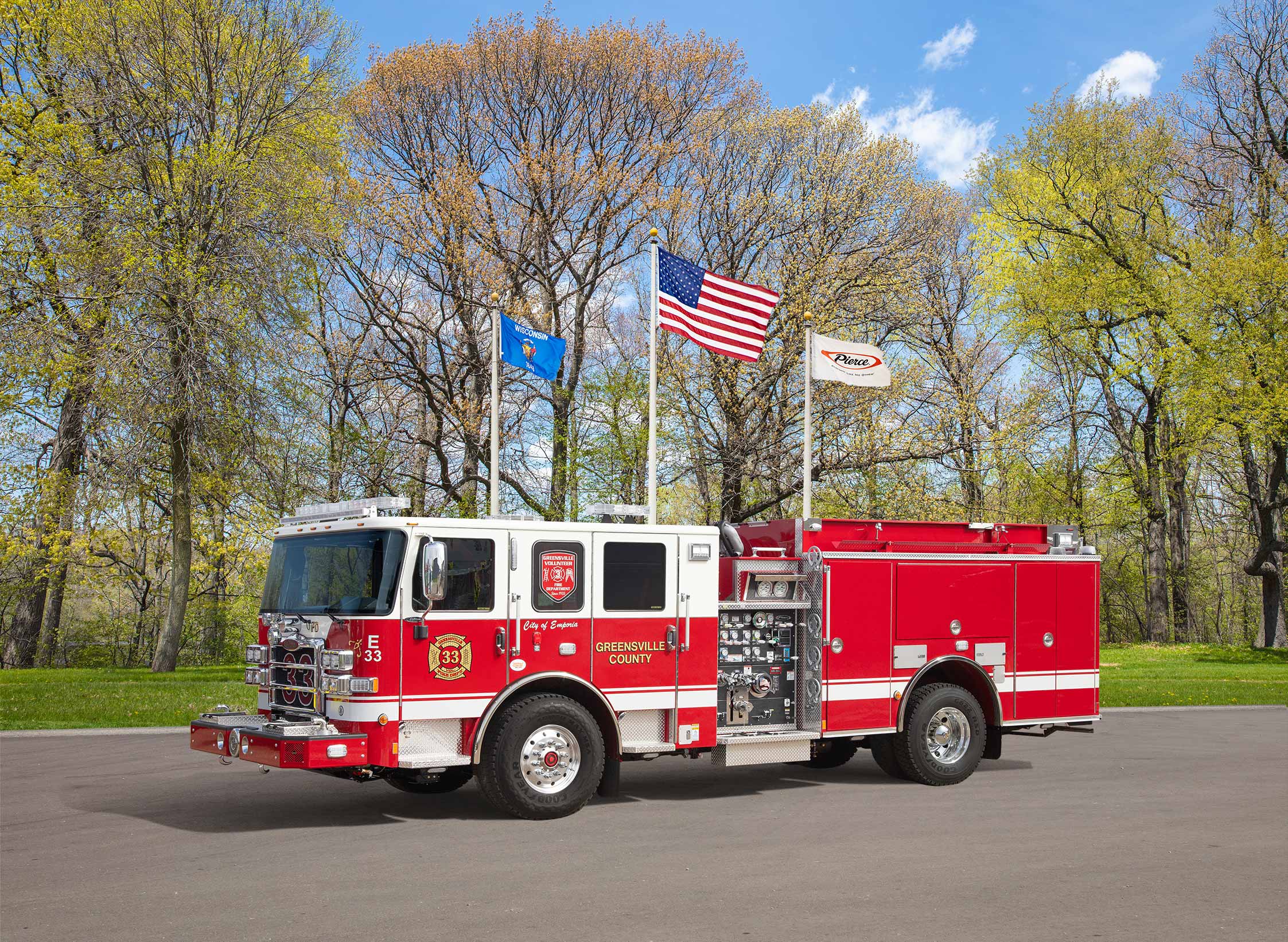Greenville Volunteer Fire Department - Pumper