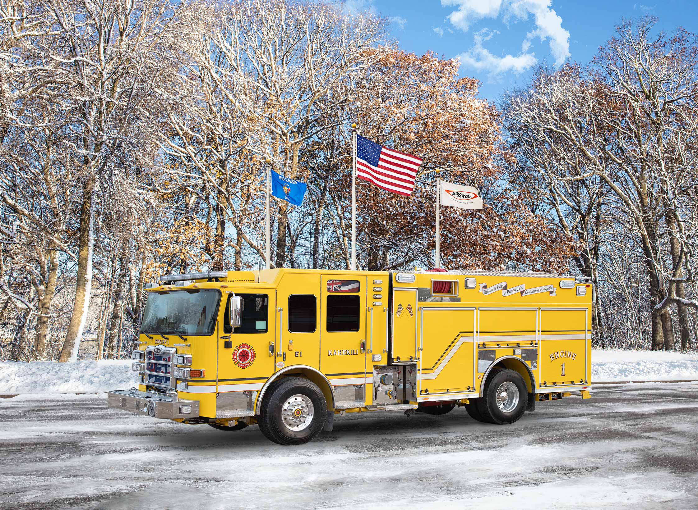 Maui County Fire Department - Pumper