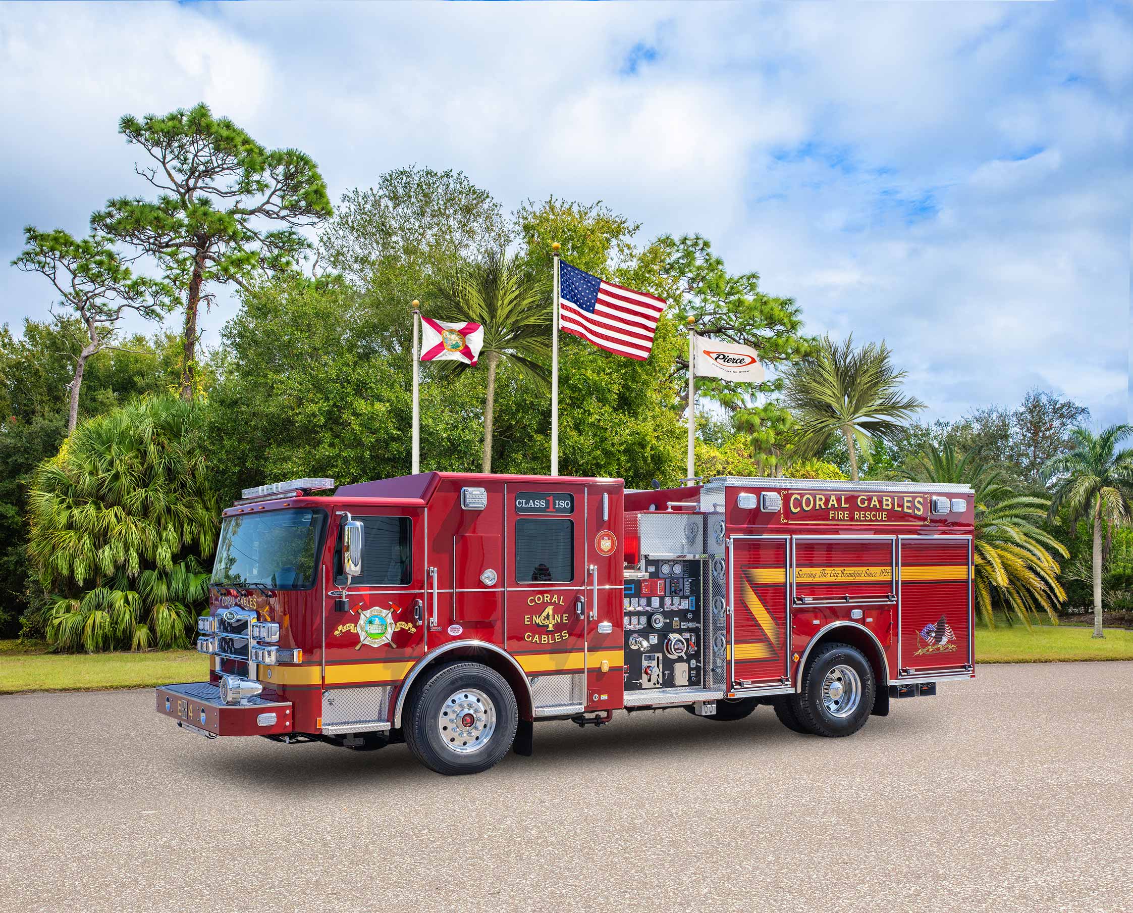 Coral Gables Fire Department - Pumper