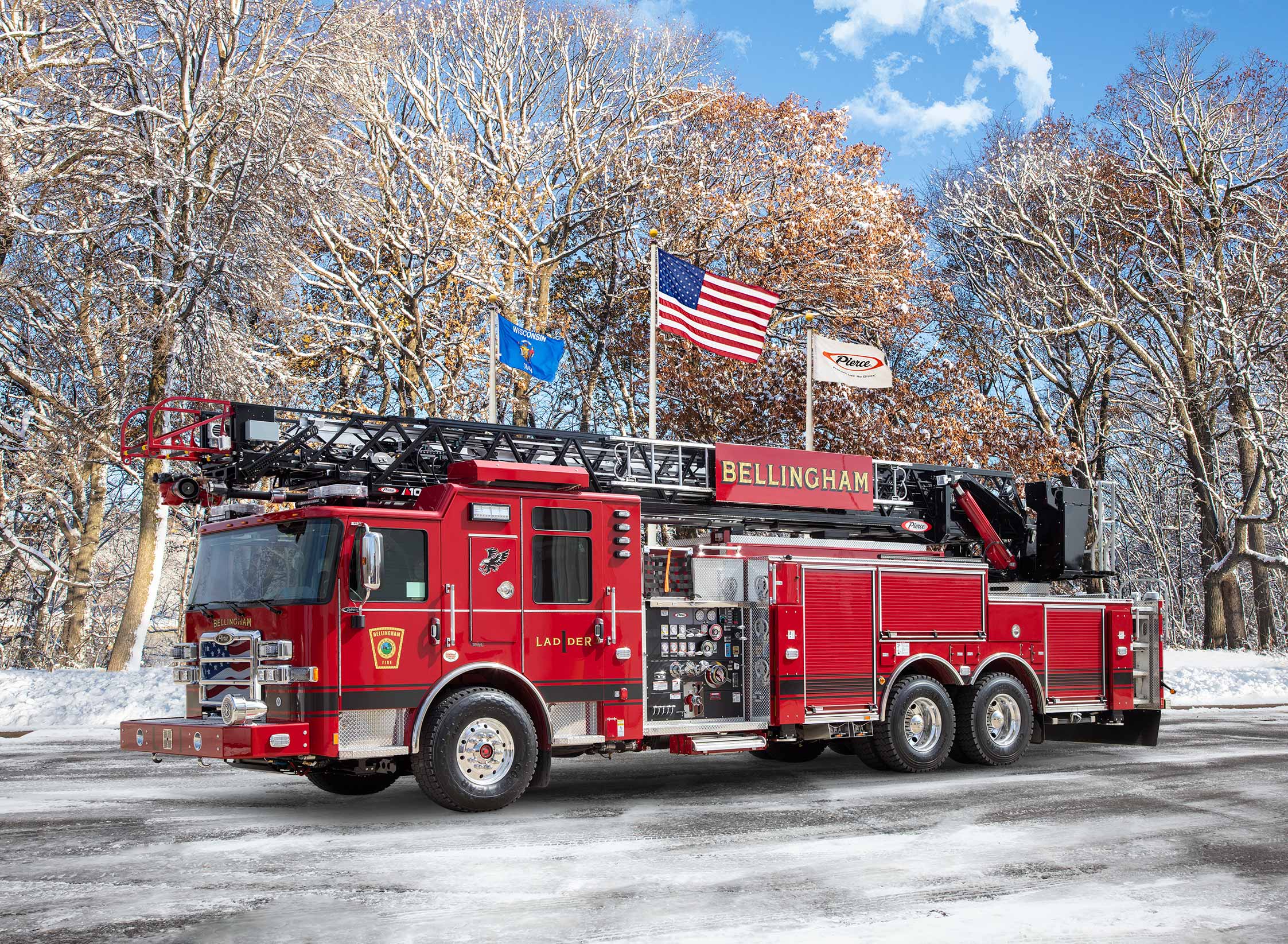 Enforcer Aerial delivered to Bellingham Fire Department