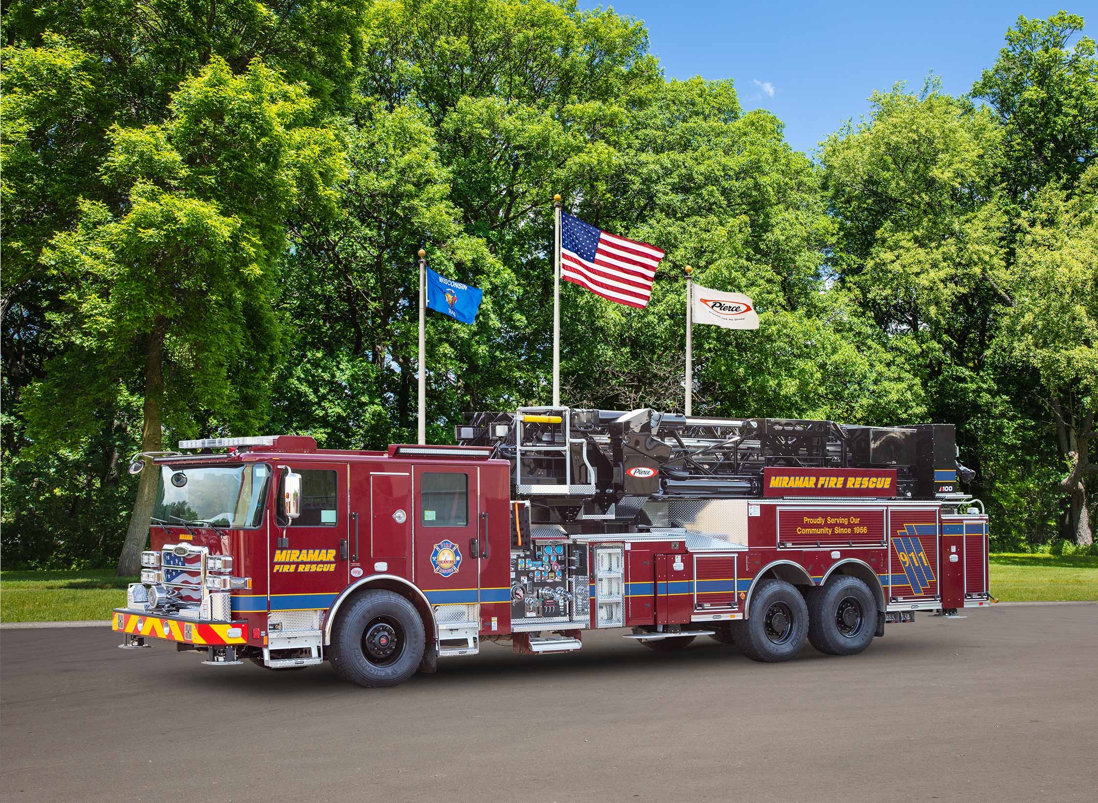 Miramar Fire-Rescue - Aerial
