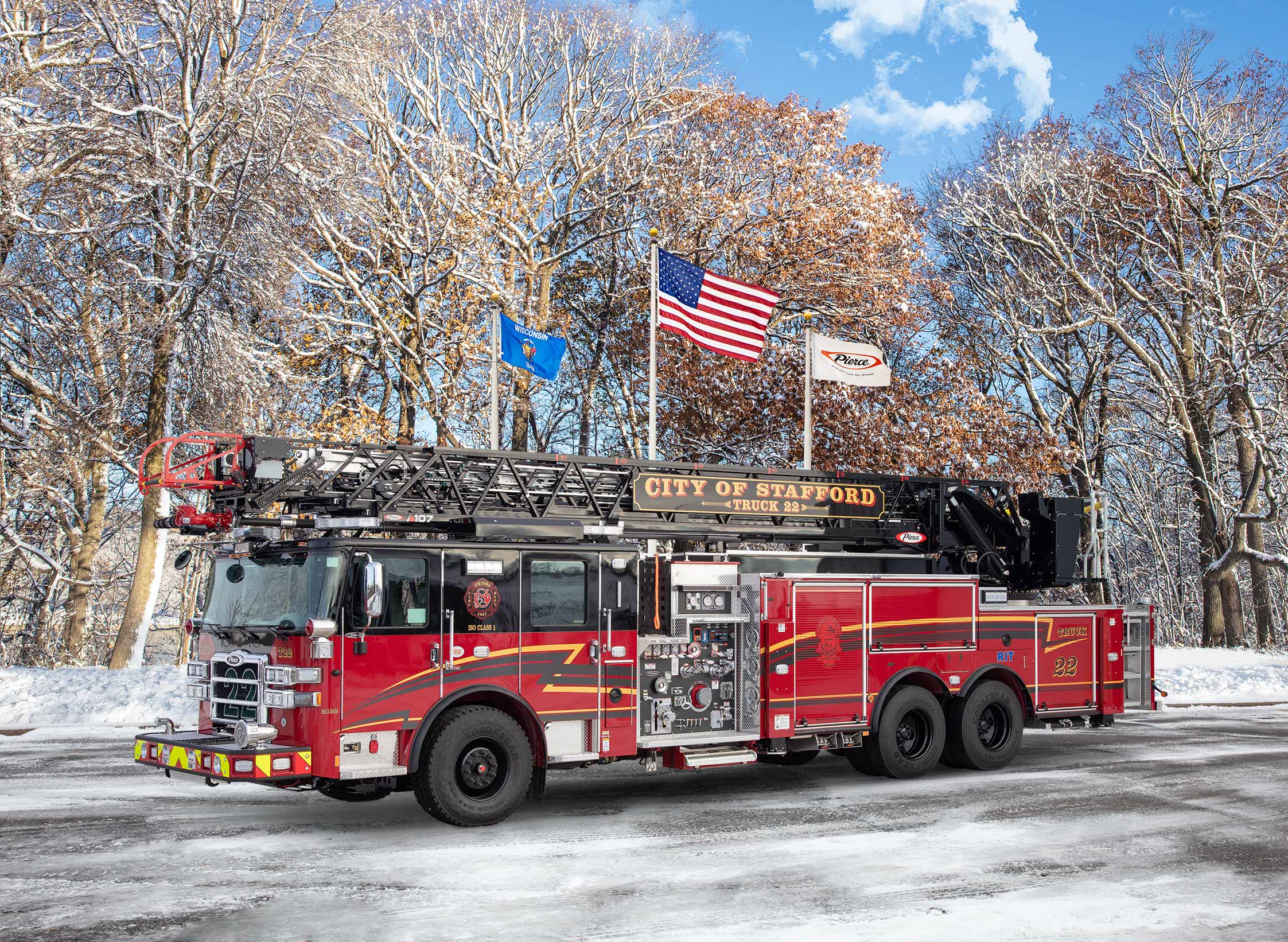 Stafford Fire Rescue - Aerial