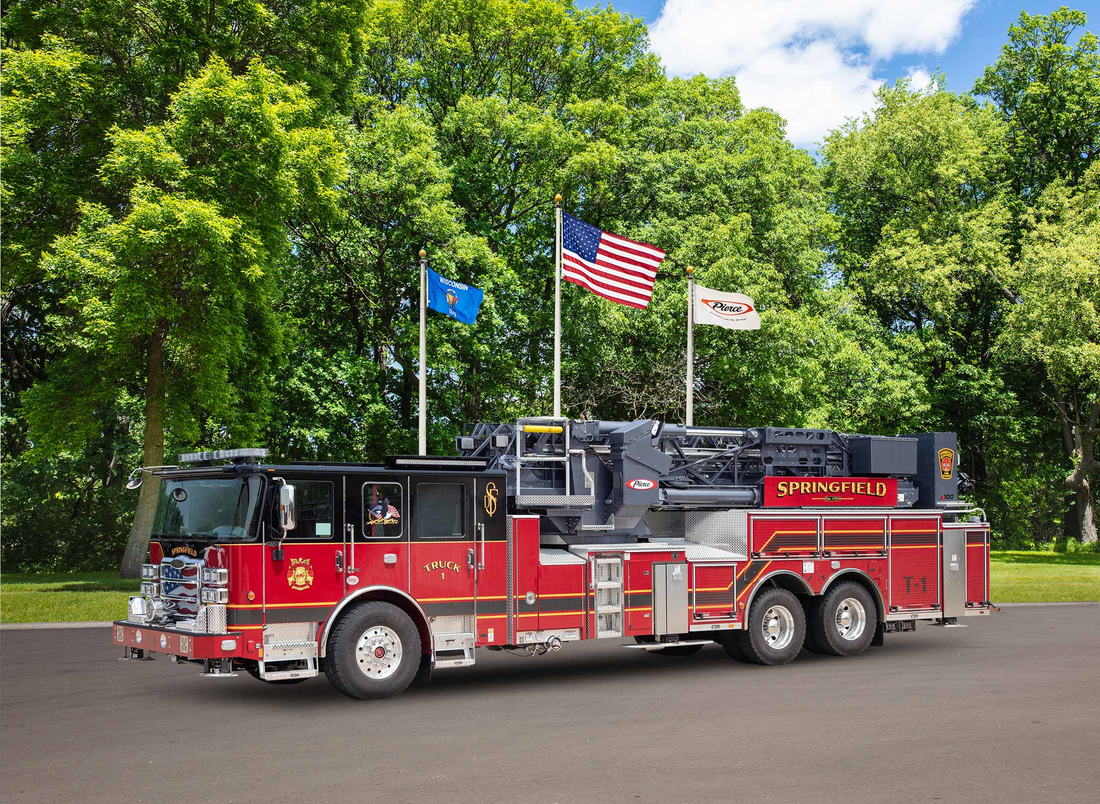 Enforcer Aerial delivered to Springfield Fire Department