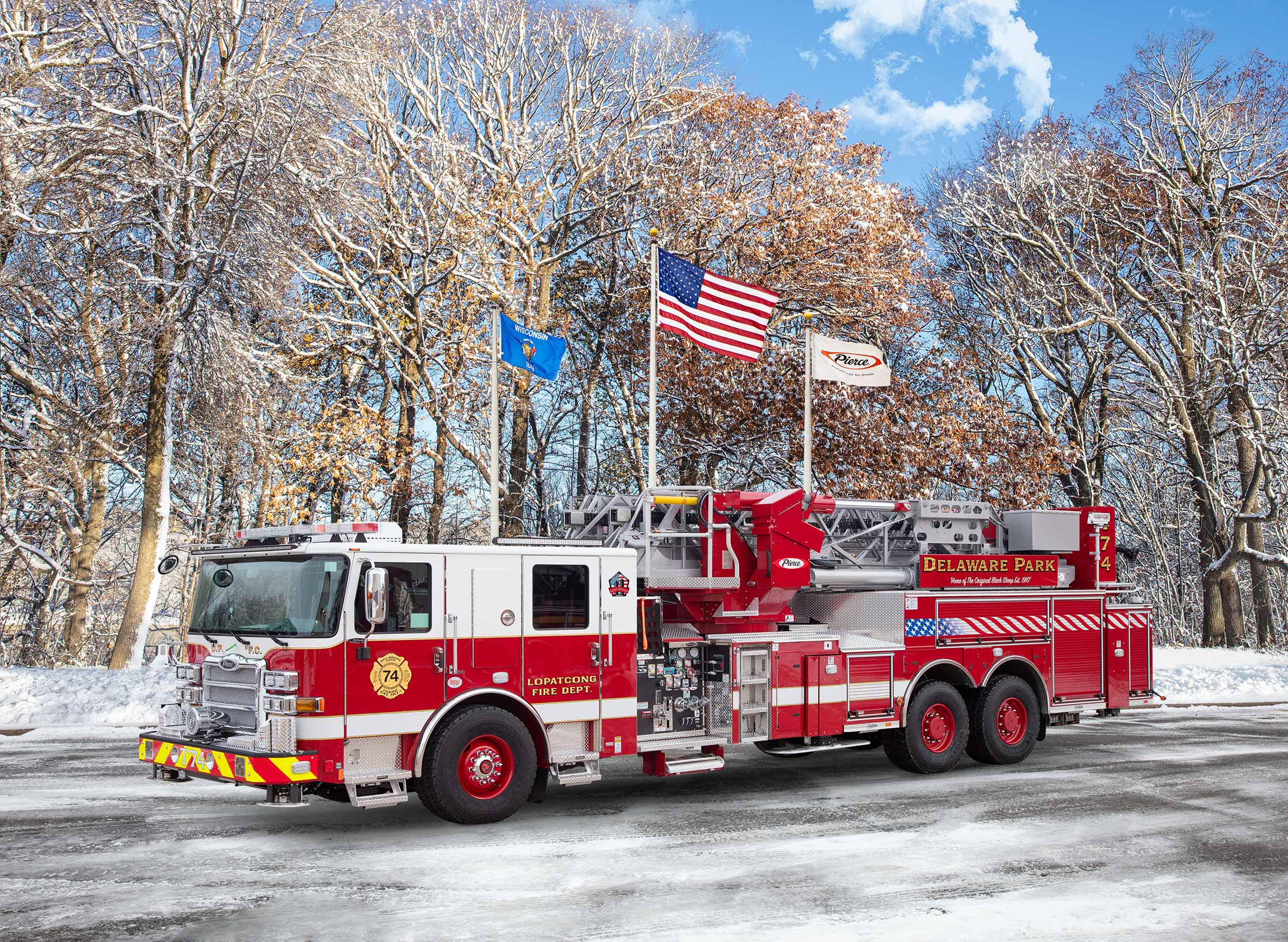 Lopatcong Township Fire Department - Aerial