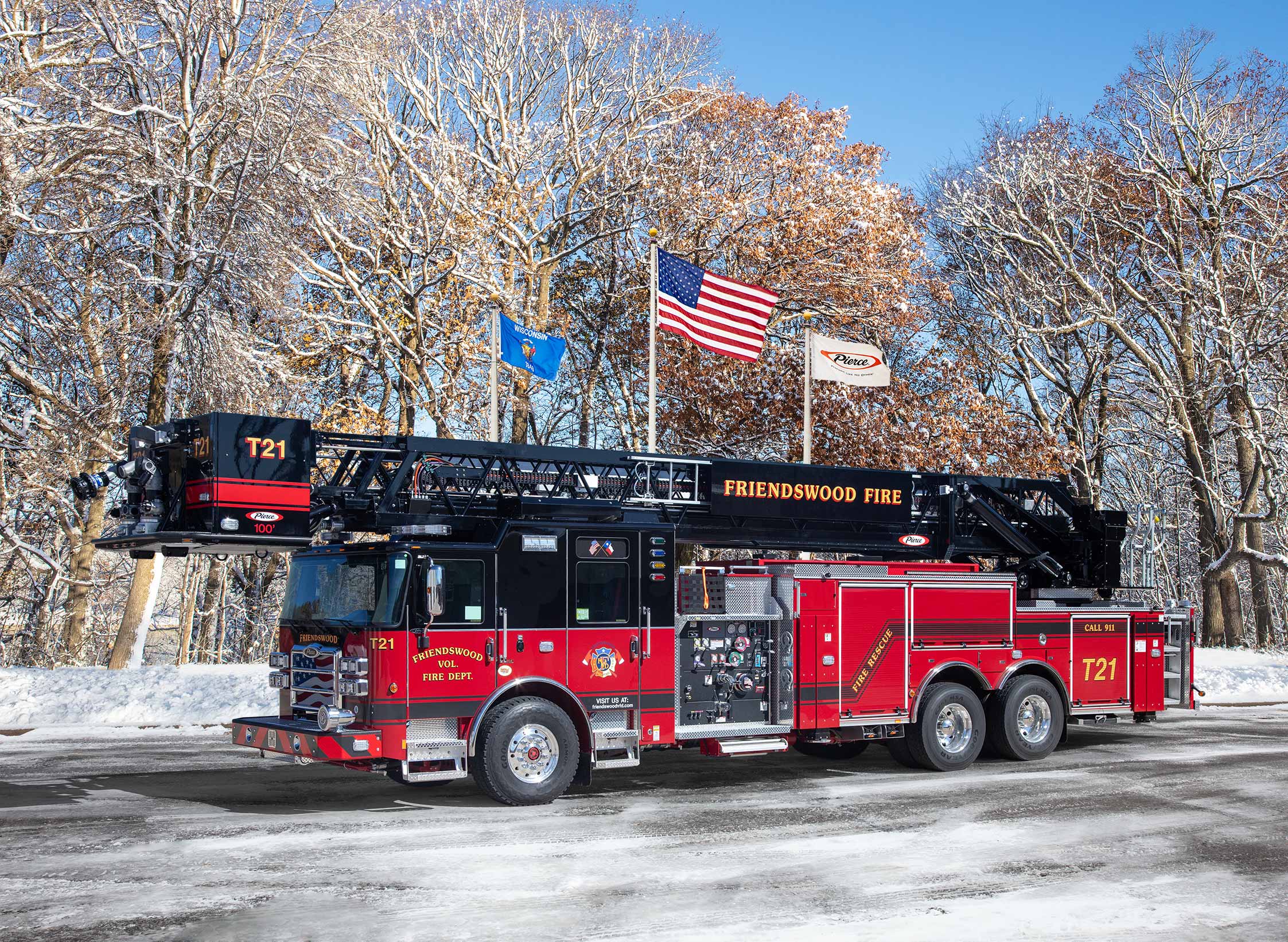 Friendswood Volunteer Fire Department - Aerial