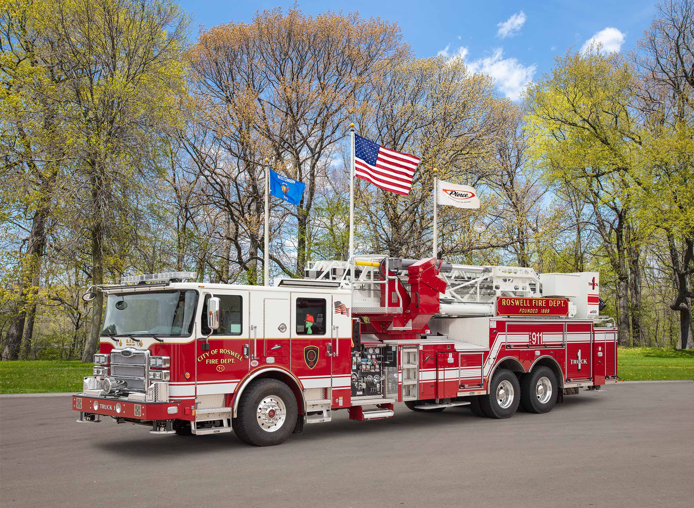Roswell Fire Department - Aerial