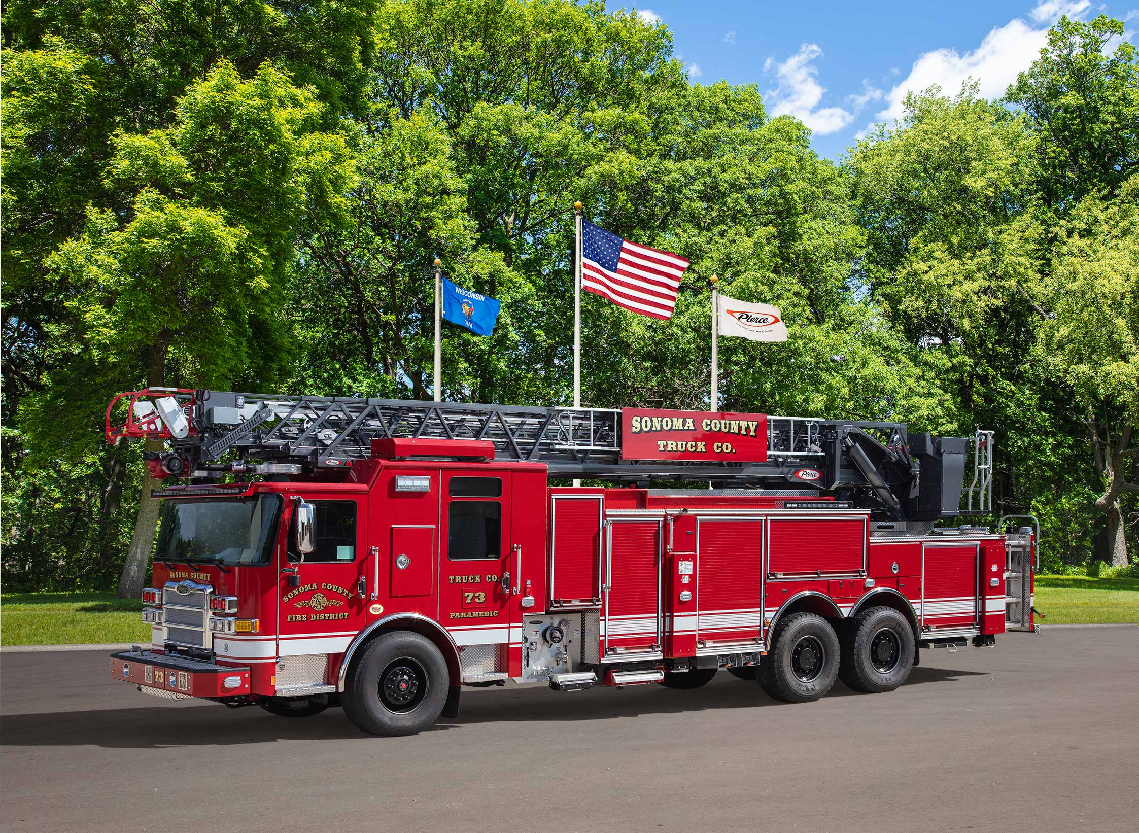 Sonoma County Fire District - Aerial