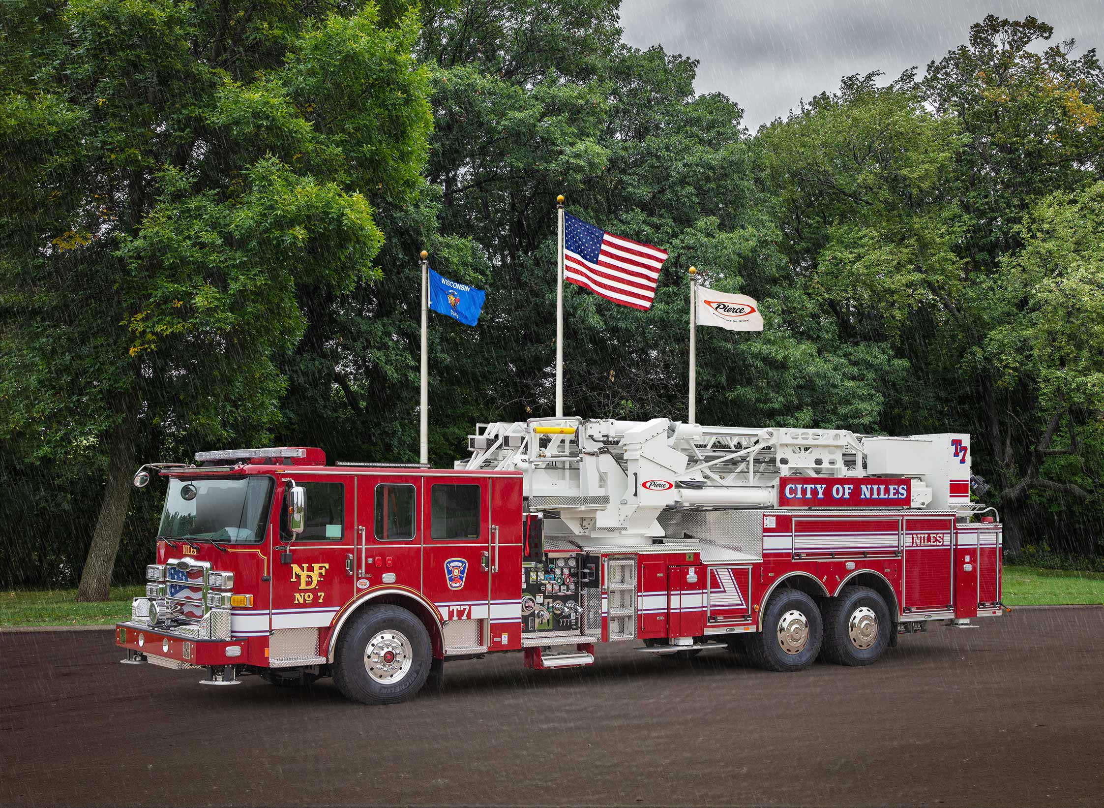 Niles Fire Department - Aerial