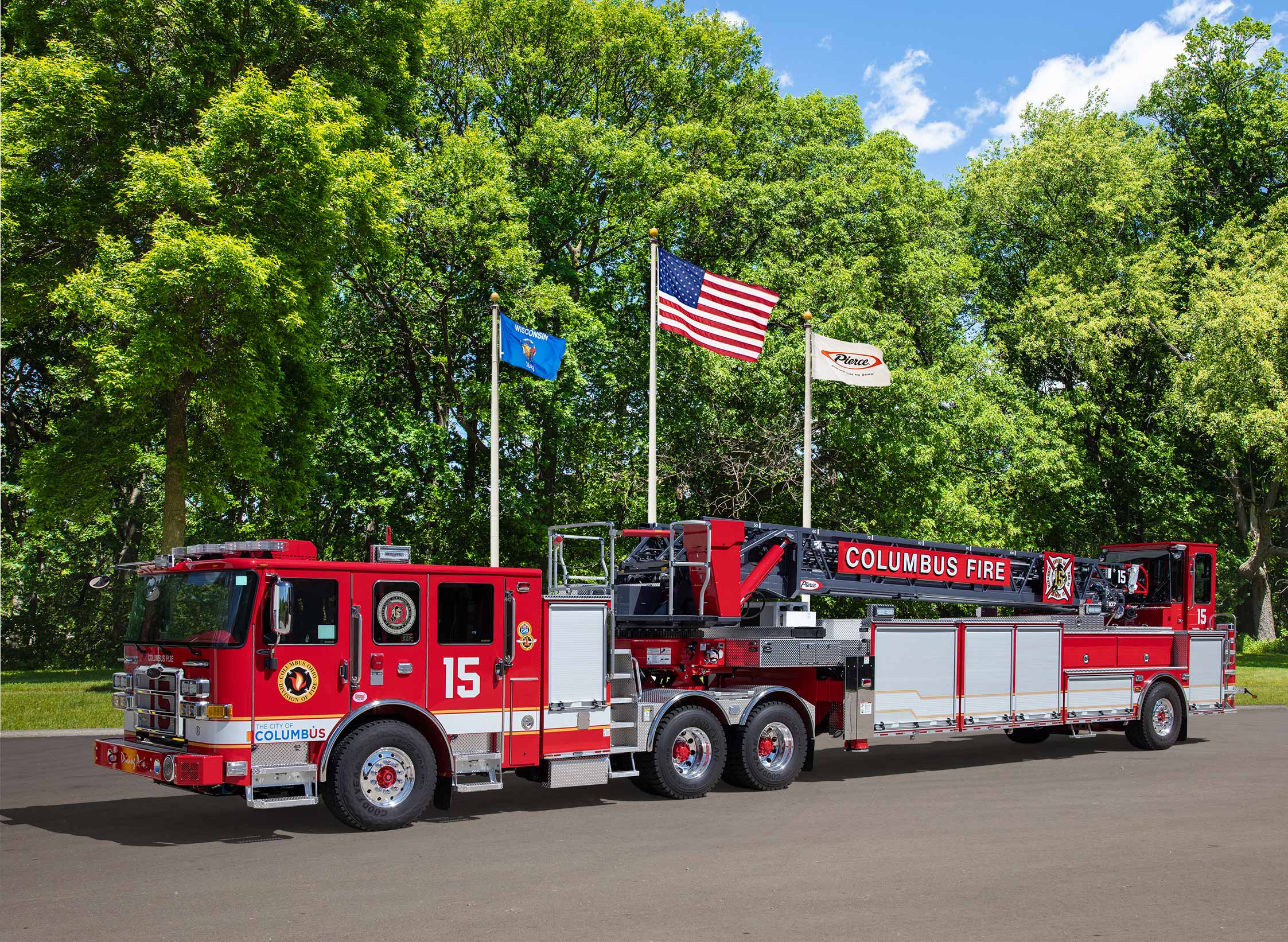 Columbus Division of Fire - Aerial