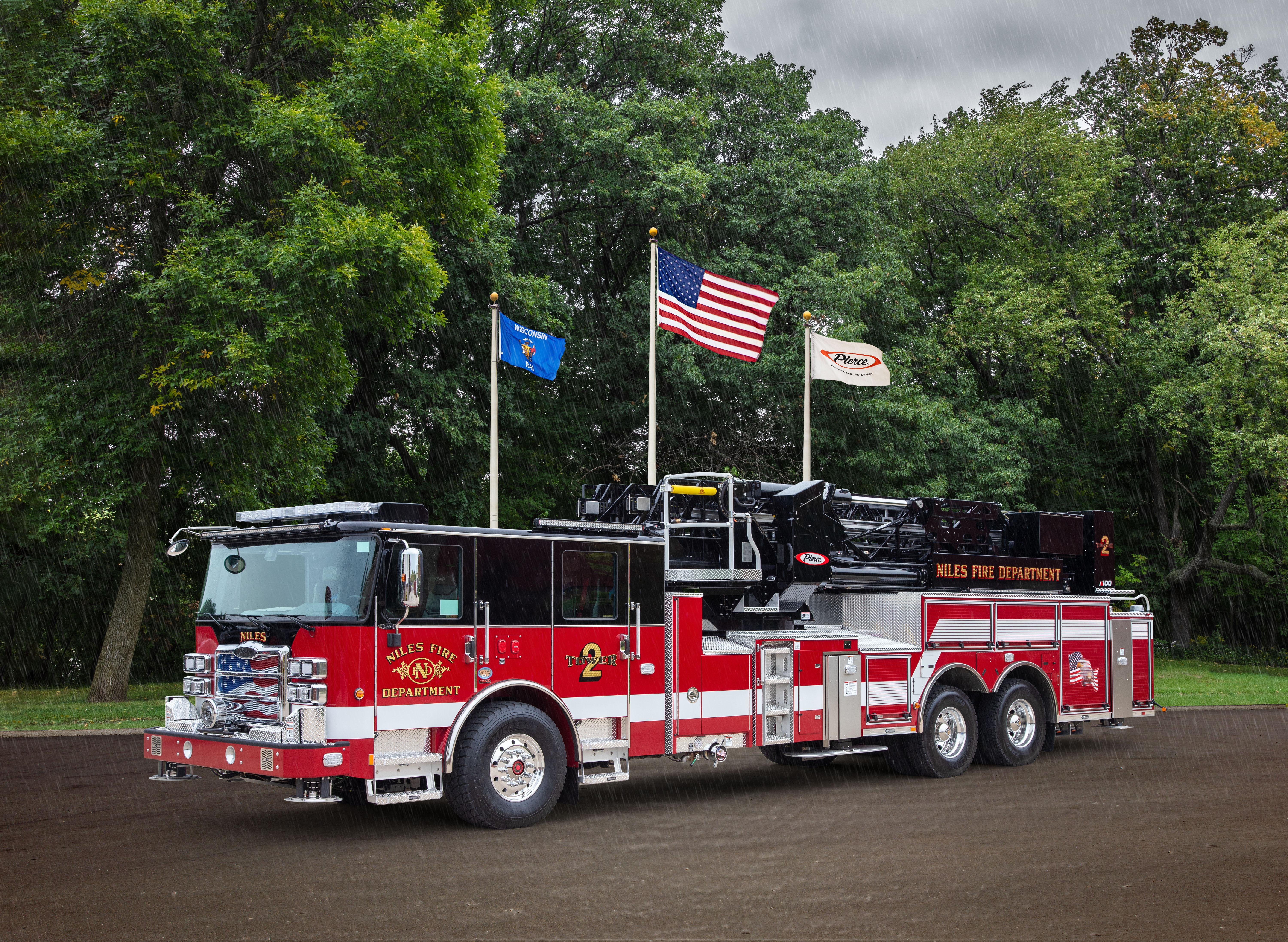 Niles Fire Department - Aerial