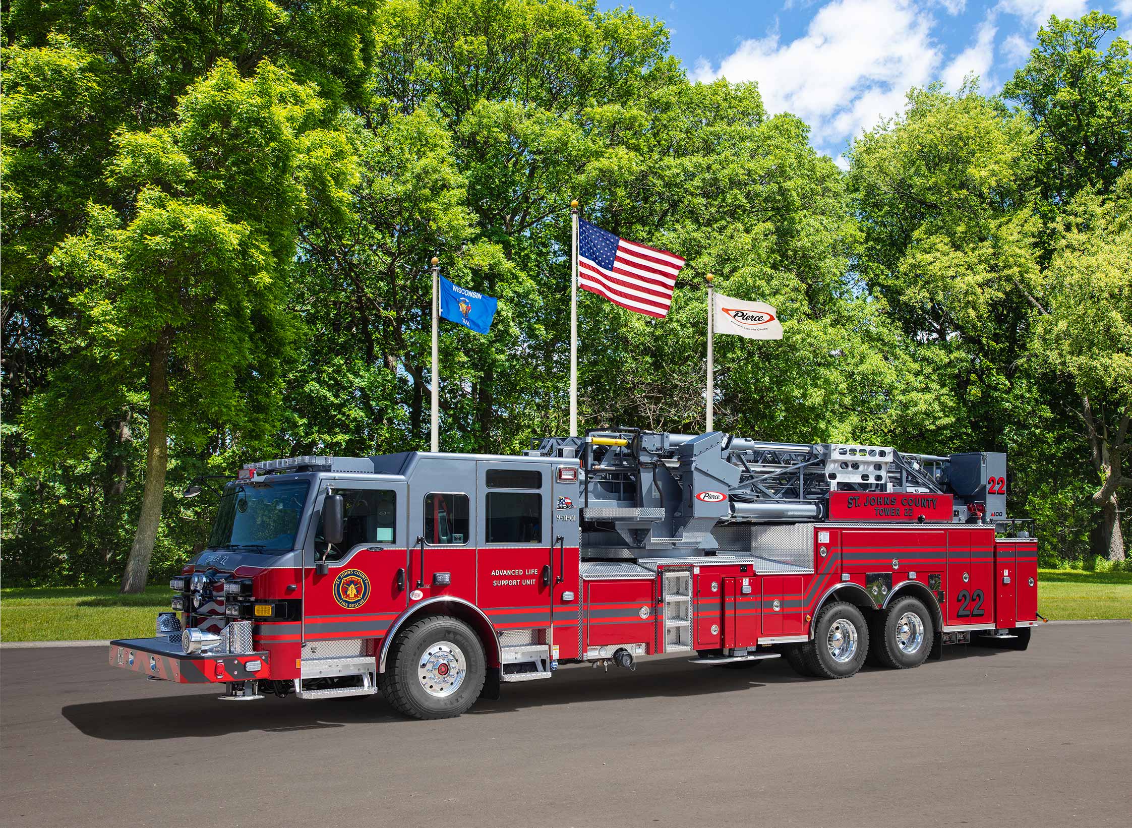 St. Johns County Fire Rescue - Aerial