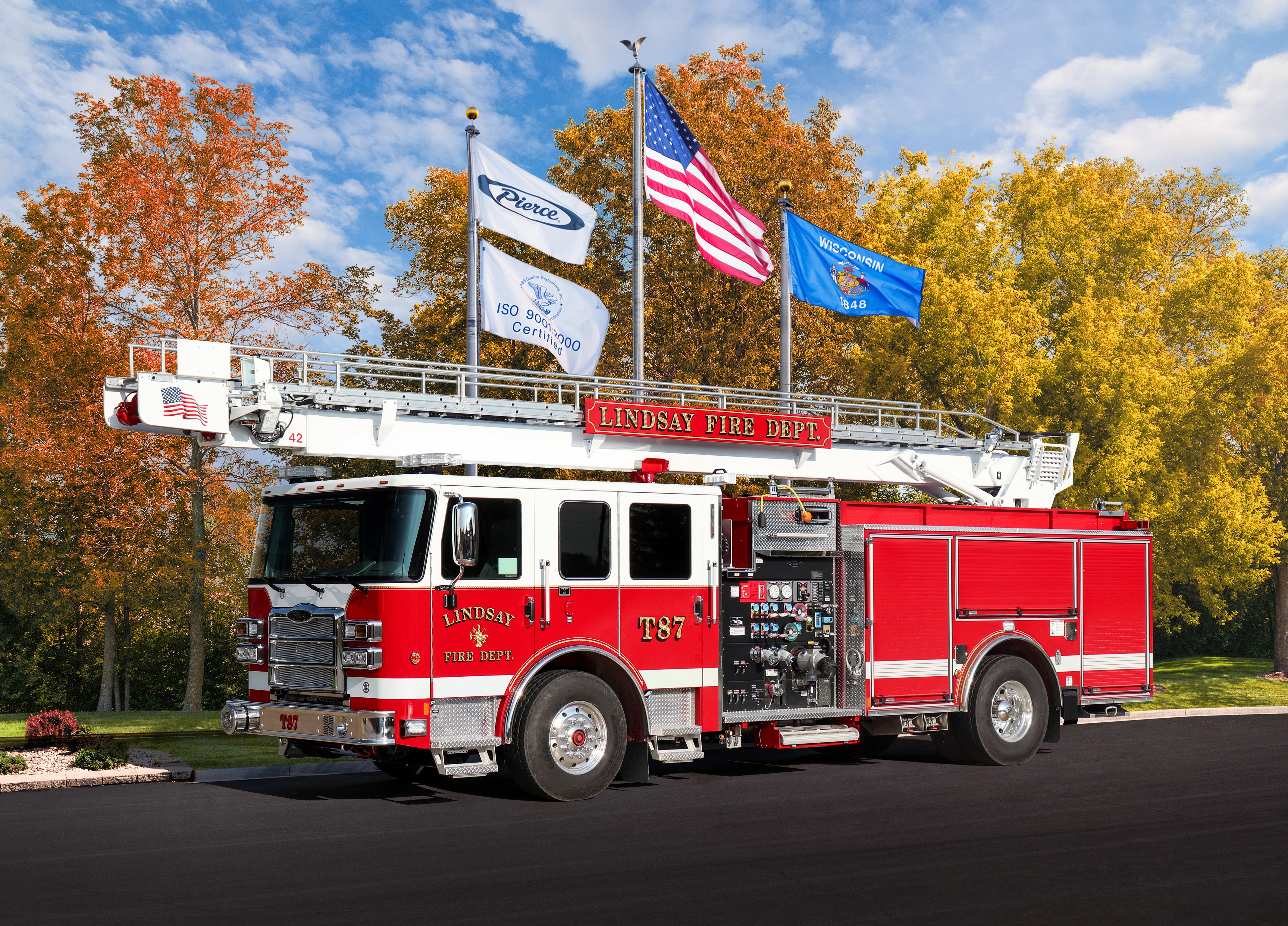 Lindsay Department Of Public Safety - Aerial