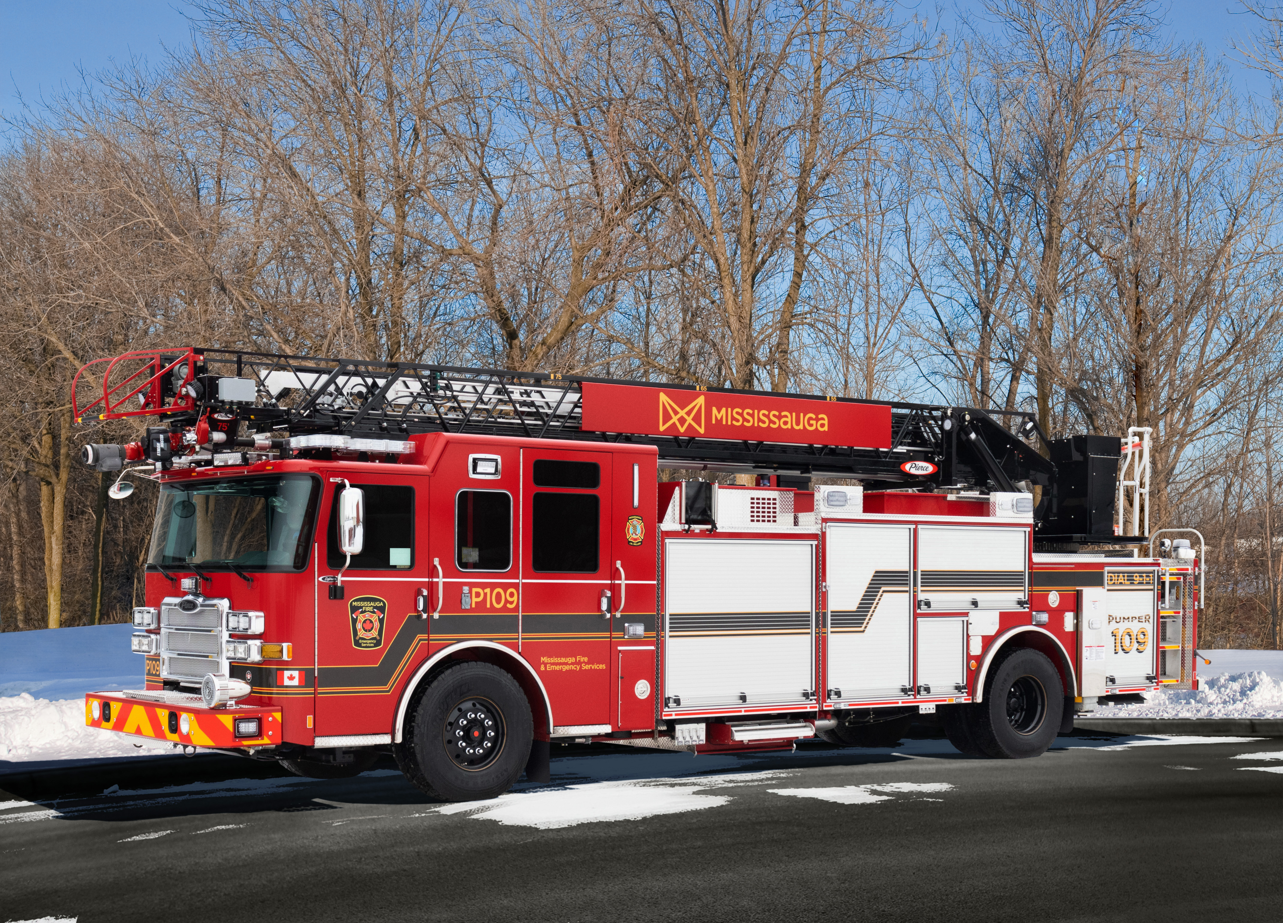 Mississauga Fire and Emergency Services - Aerial