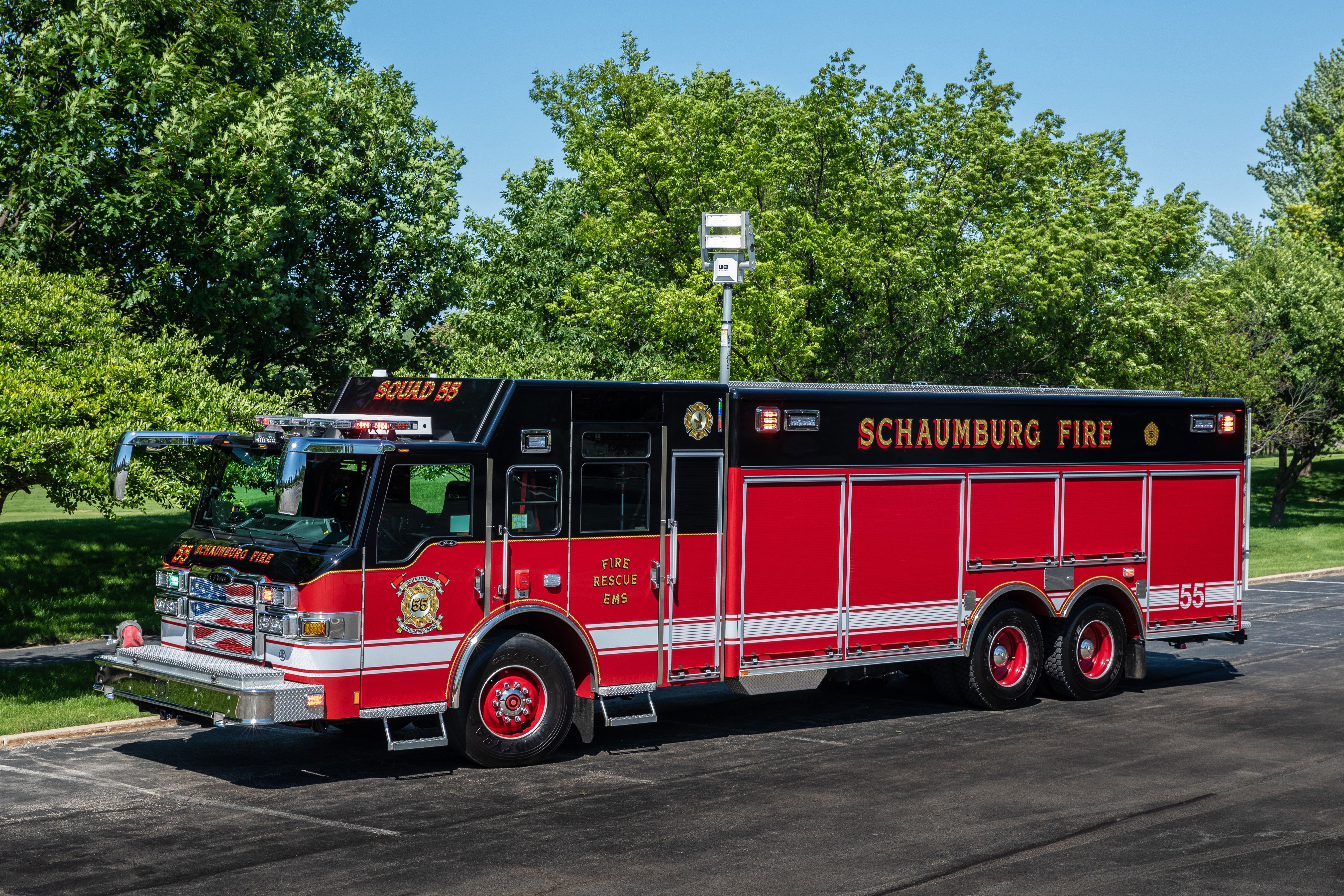 Porteur Camion Fire Rescue