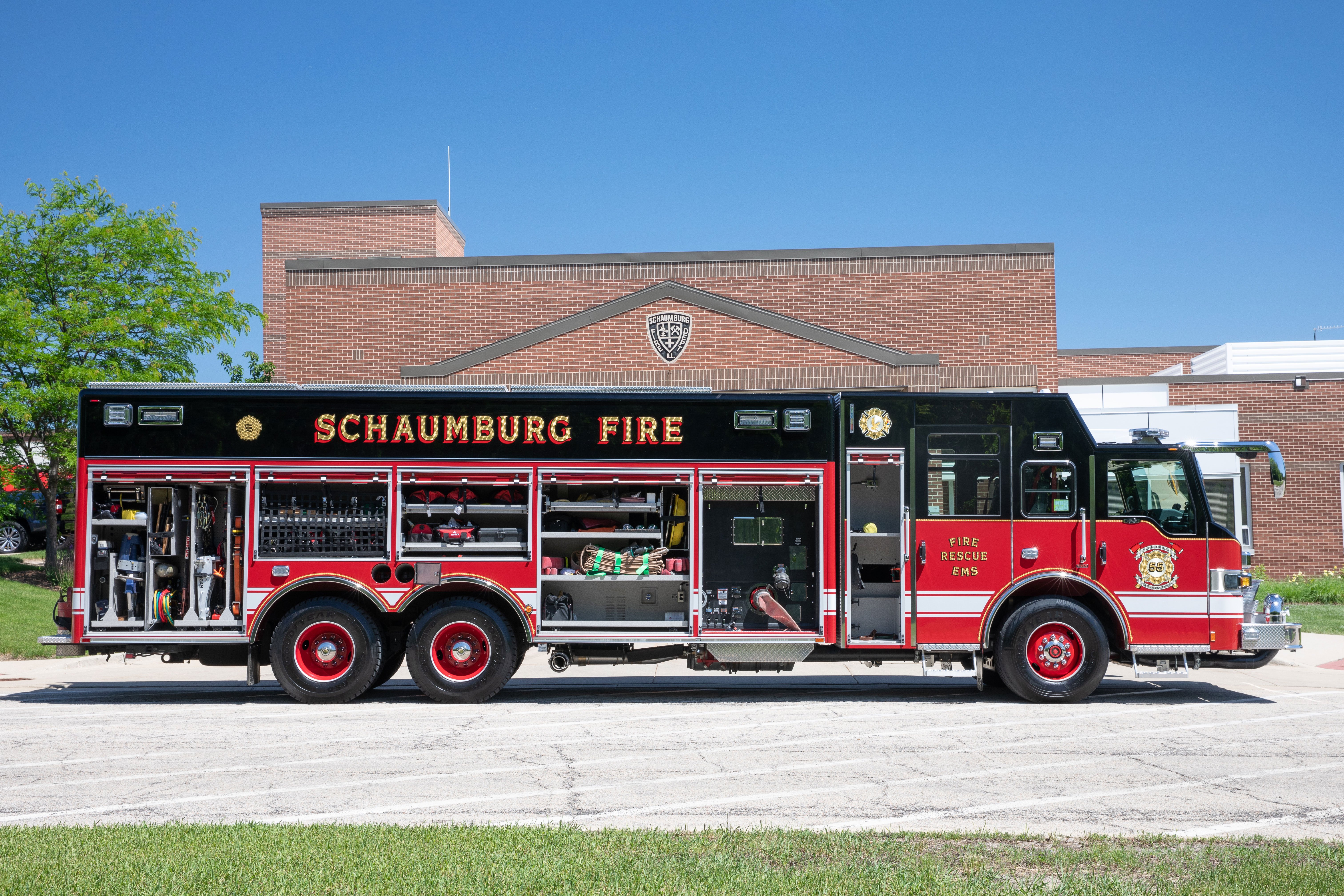 Porteur Camion Fire Rescue