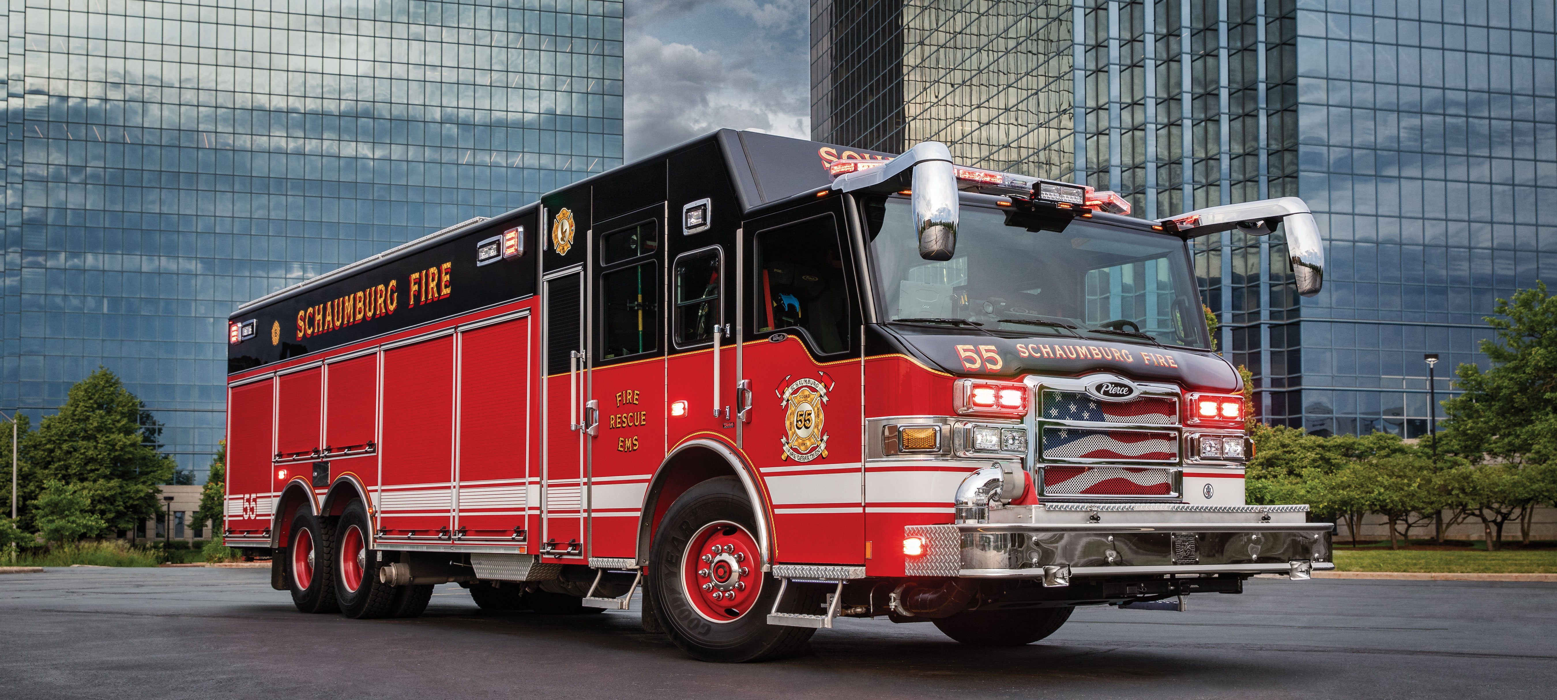 Schaumburg Velocity Non-Walk-In Heavy-Duty Rescue Header