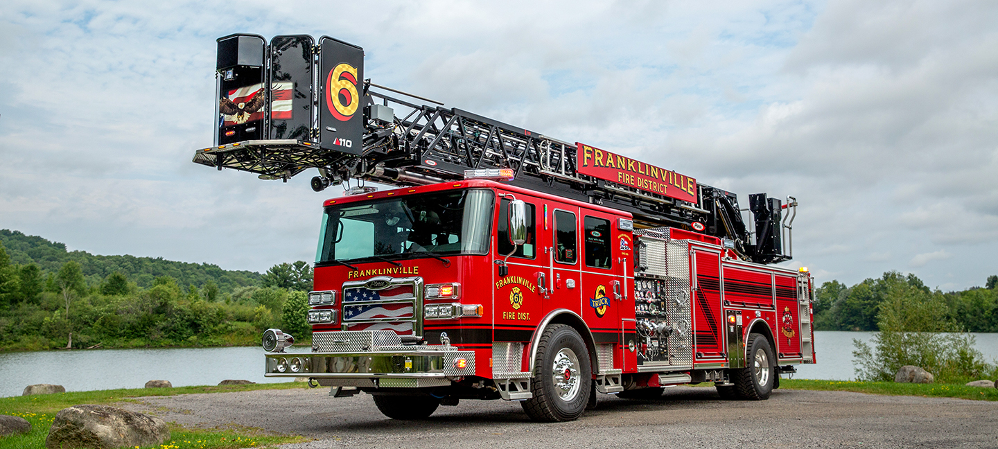 Pierce Ascendant 110' Heavy-Duty Aerial Platform Fire Truck