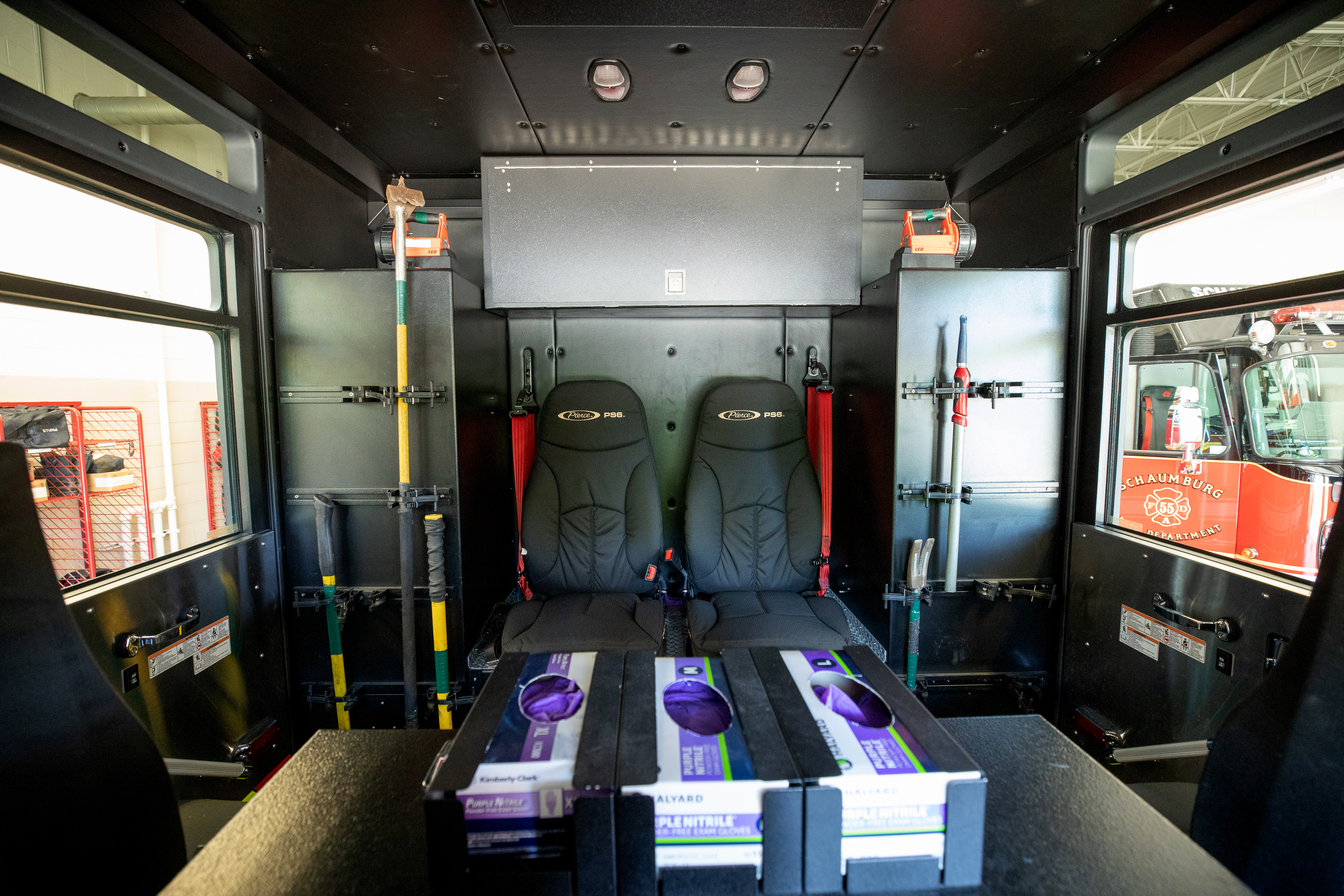 Pierce Velocity Custom Fire Truck Chassis Crew Cab Configuration