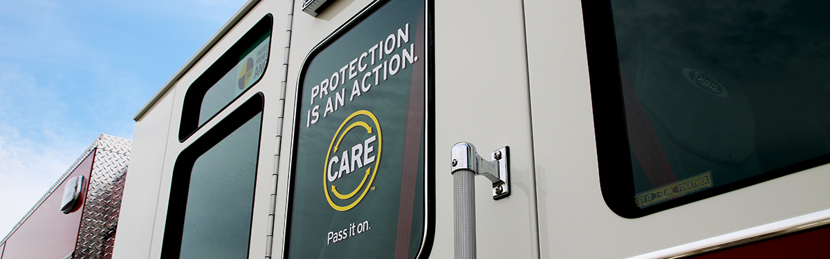 Protection is an action CARE by Pierce