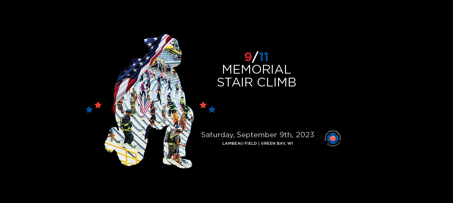 2023 9/11 Memorial Stair Climb at Lambeau Field