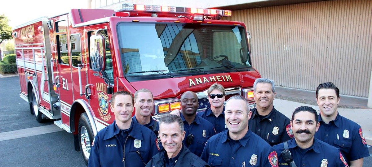 Anaheim Fire and Rescue Pierce Pumper