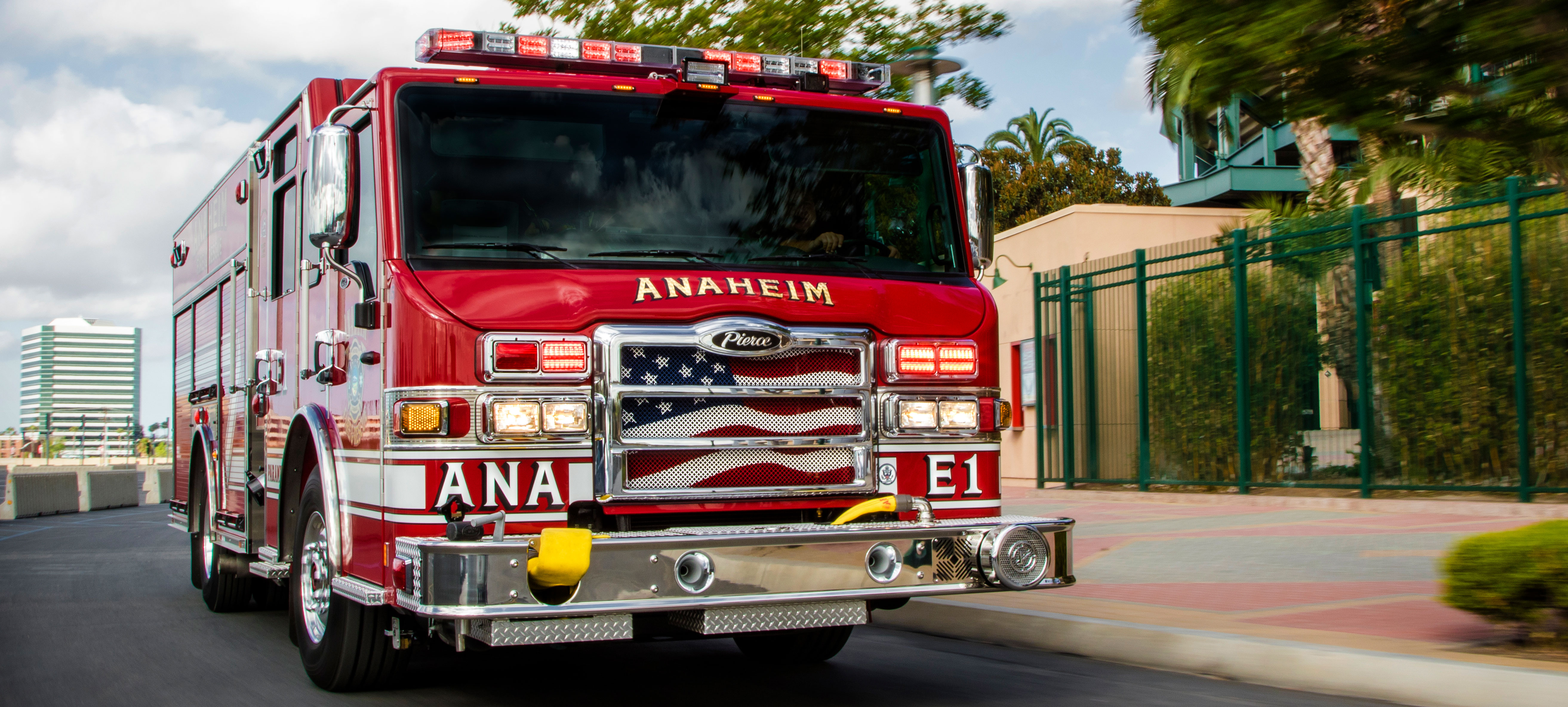 Anaheim Fire and Rescue Pierce Pumper 